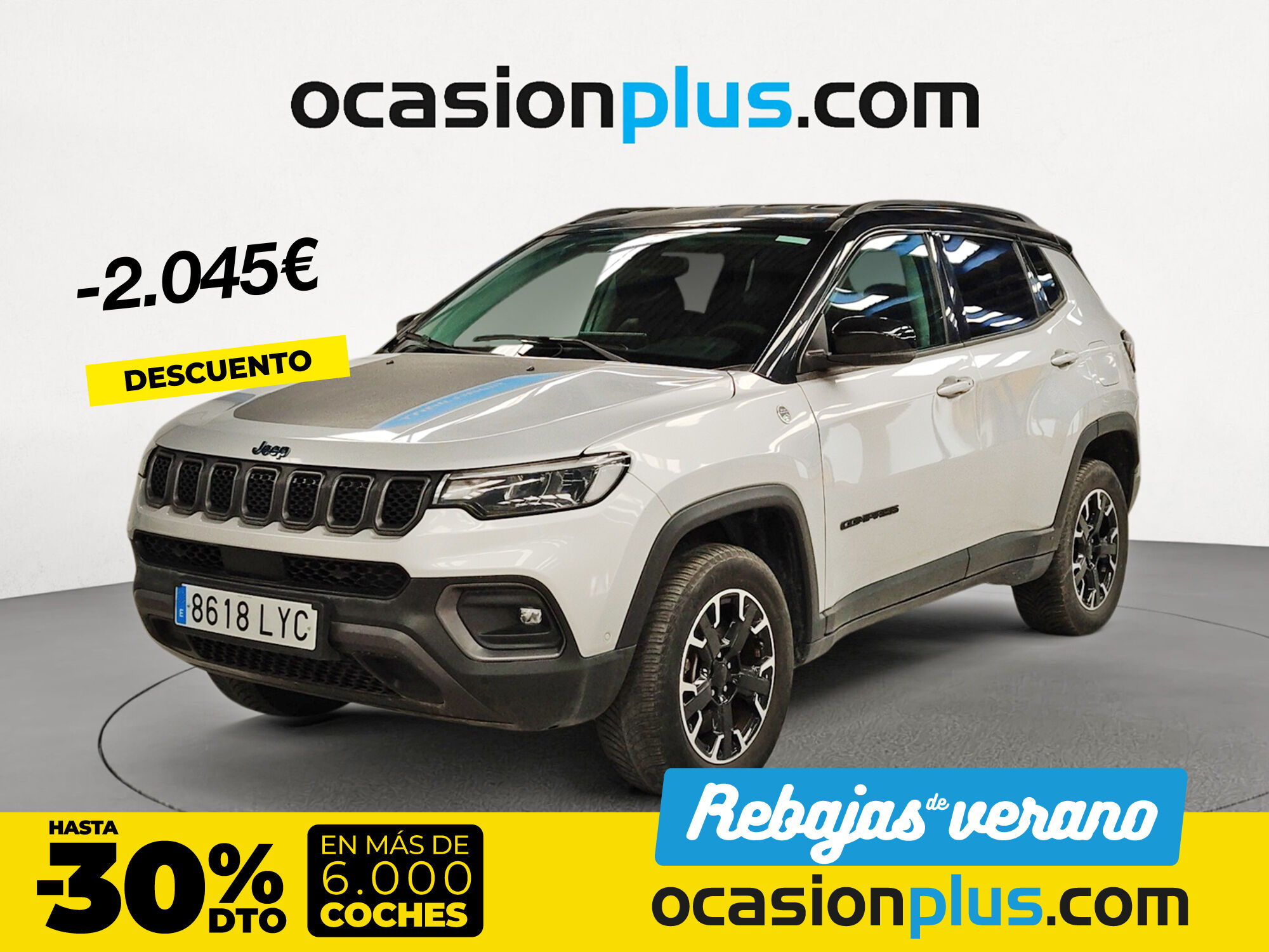 JEEP Compass (1.3 PHEV Trailhawk AWD AT 177 kW (240 CV)) en Madrid