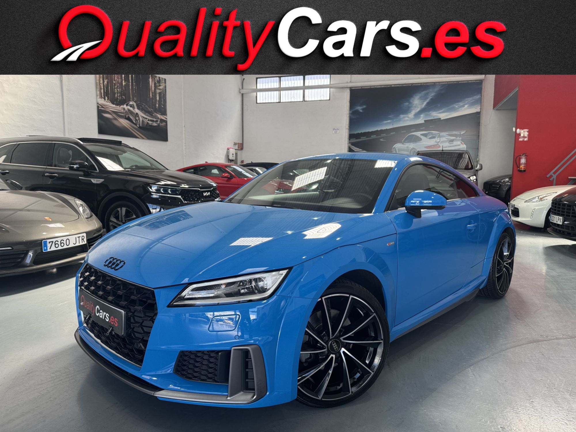 AUDI TT (Coupé 40 TFSI Black line S tronic) en Valencia