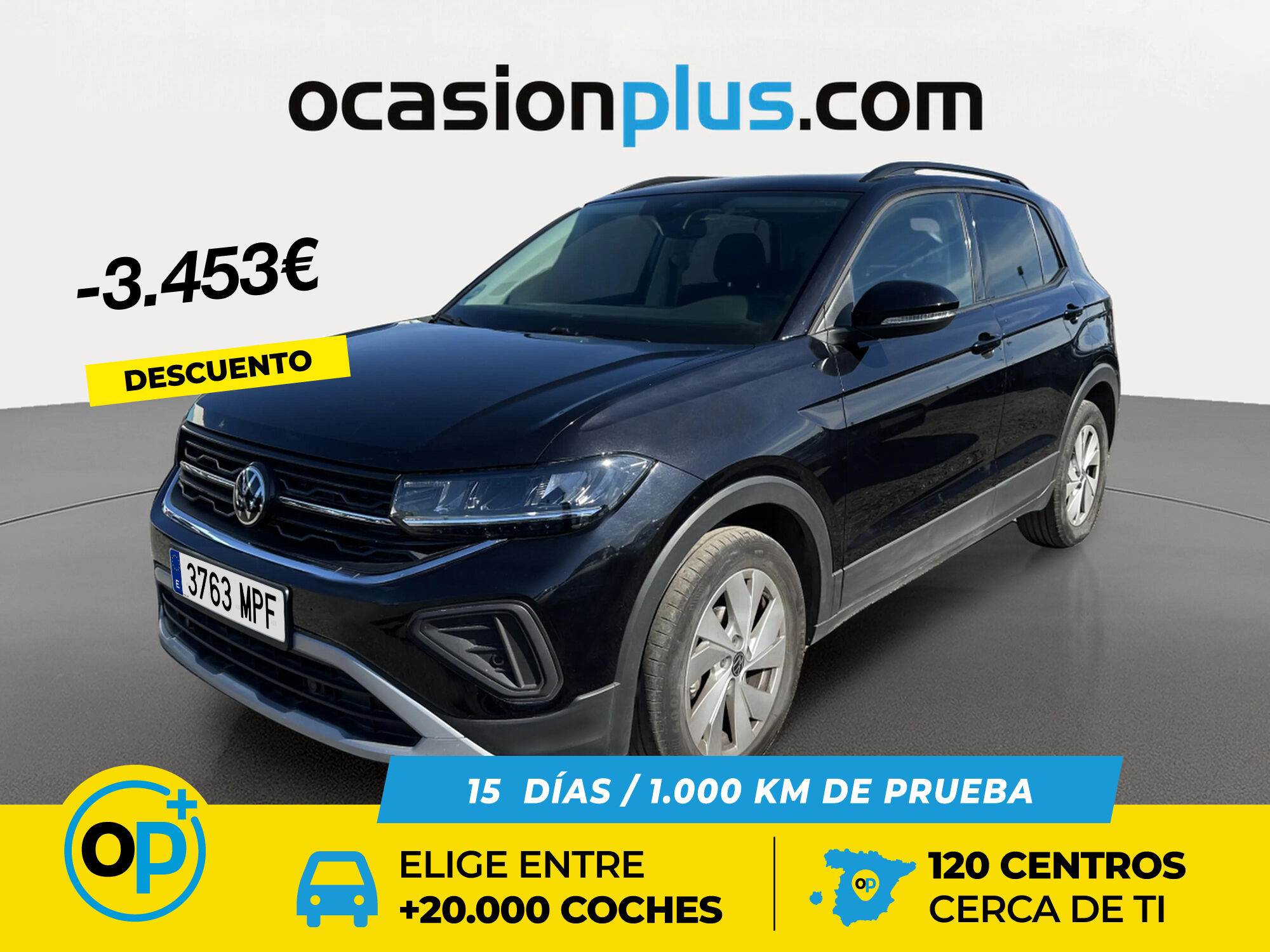 VOLKSWAGEN T-Cross (Life 1.0 TSI 85 kW (116 CV) DSG) en Madrid
