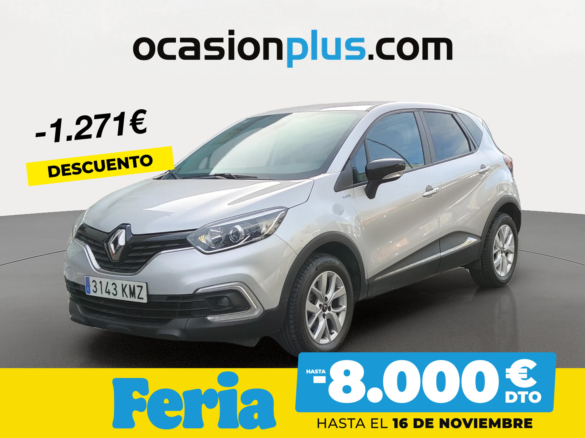 RENAULT Captur (Limited Energy TCe 87 kW (120 CV)) en Madrid