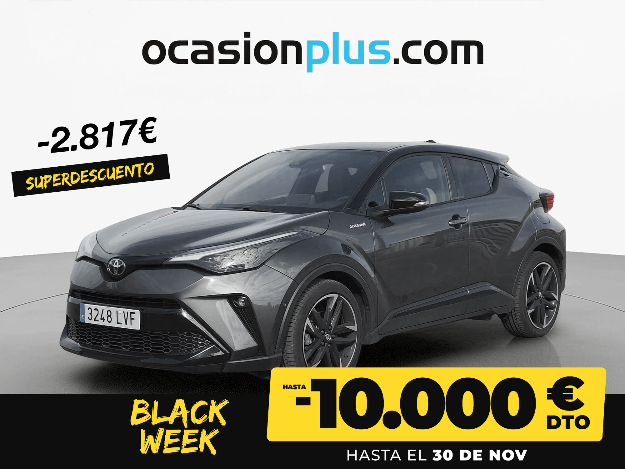 TOYOTA C-HR (180H GR Sport Black Edition Auto 135 kW (184 CV)) en Madrid