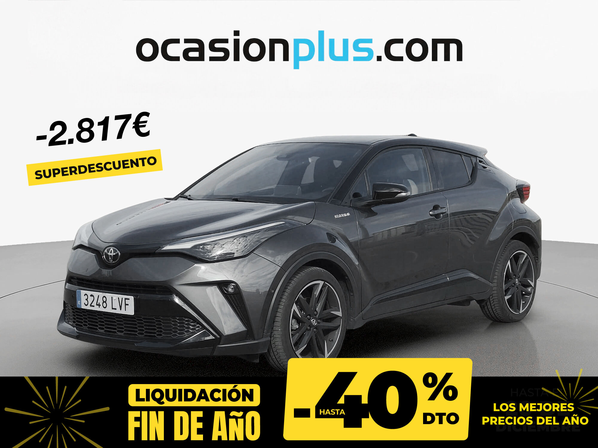 TOYOTA C-HR (180H GR Sport Black Edition Auto 135 kW (184 CV)) en Madrid