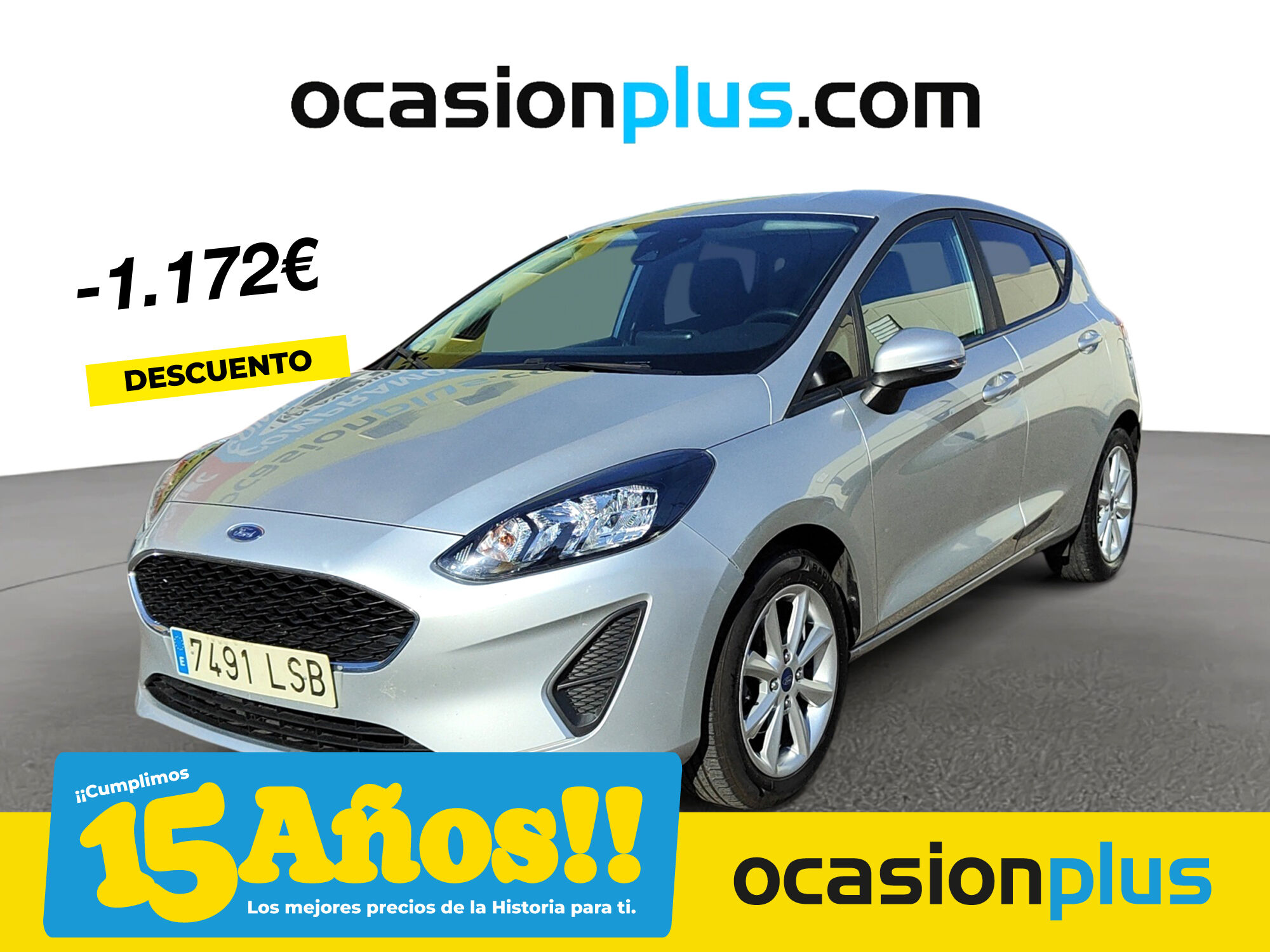 FORD Fiesta (1.0 EcoBoost Trend 74 kW (100 CV)) en Madrid