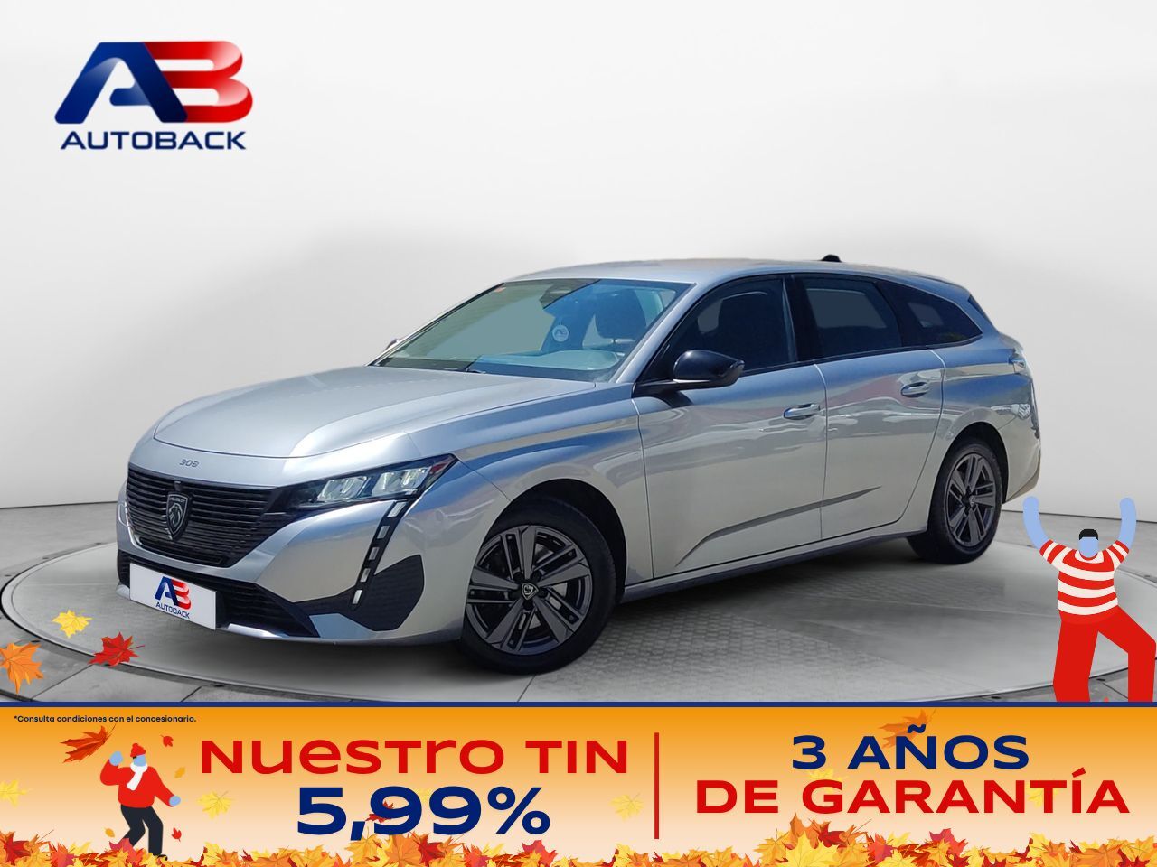 PEUGEOT 308 (SW Active Pack BlueHDi 130 S&S EAT8) en Madrid