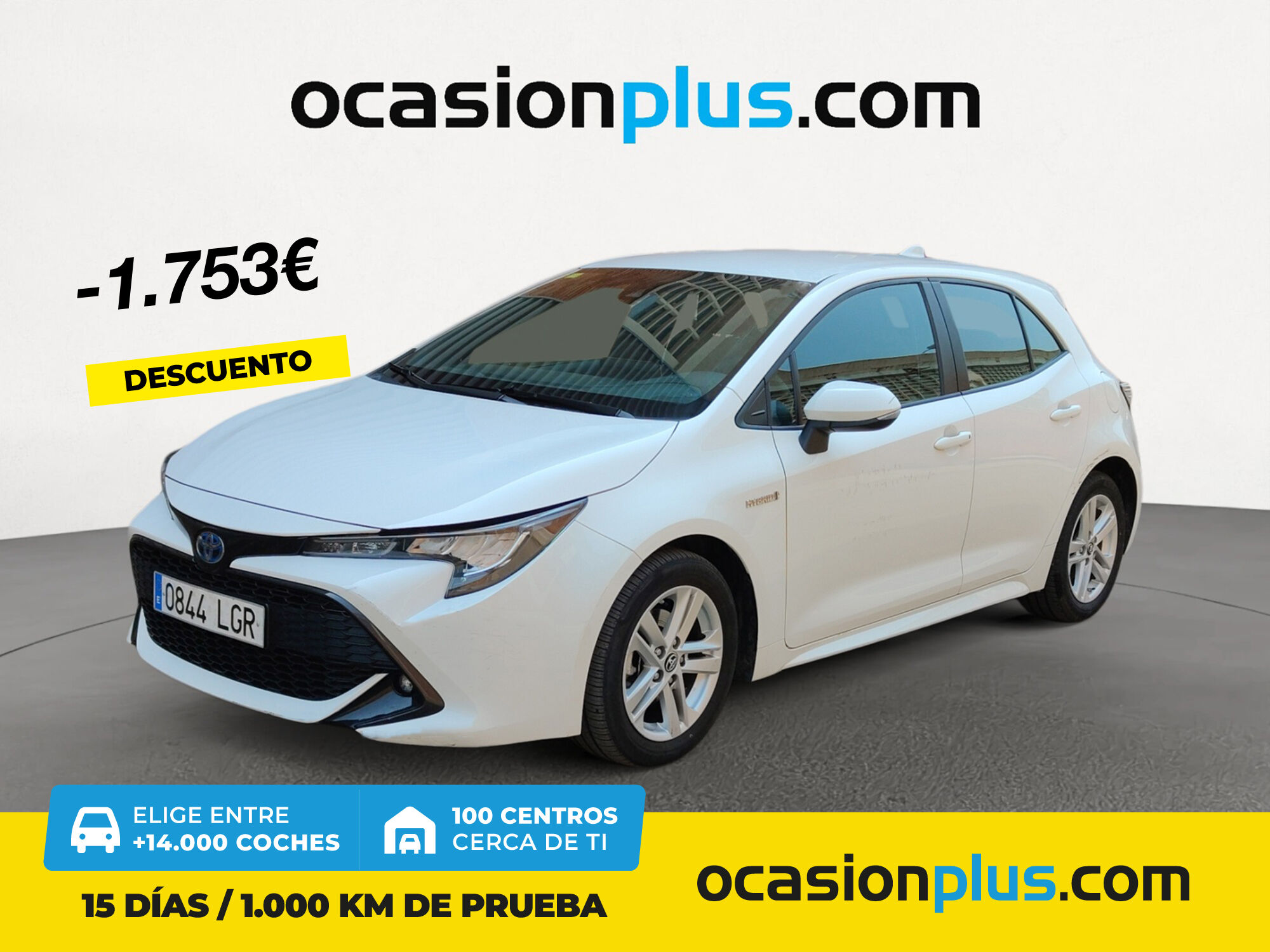 TOYOTA Corolla (1.8 125 Híbrido Active E-CVT 90 kW (122 CV)) en Madrid