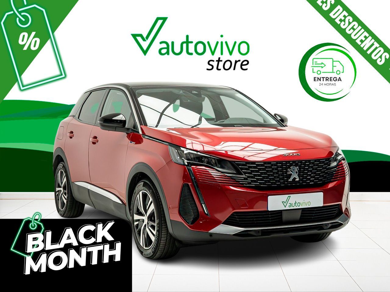 PEUGEOT 3008 (N 3008 ALLURE PACK 1.6 HYBRID 225CV  E-AUTO 5P) en Barcelona