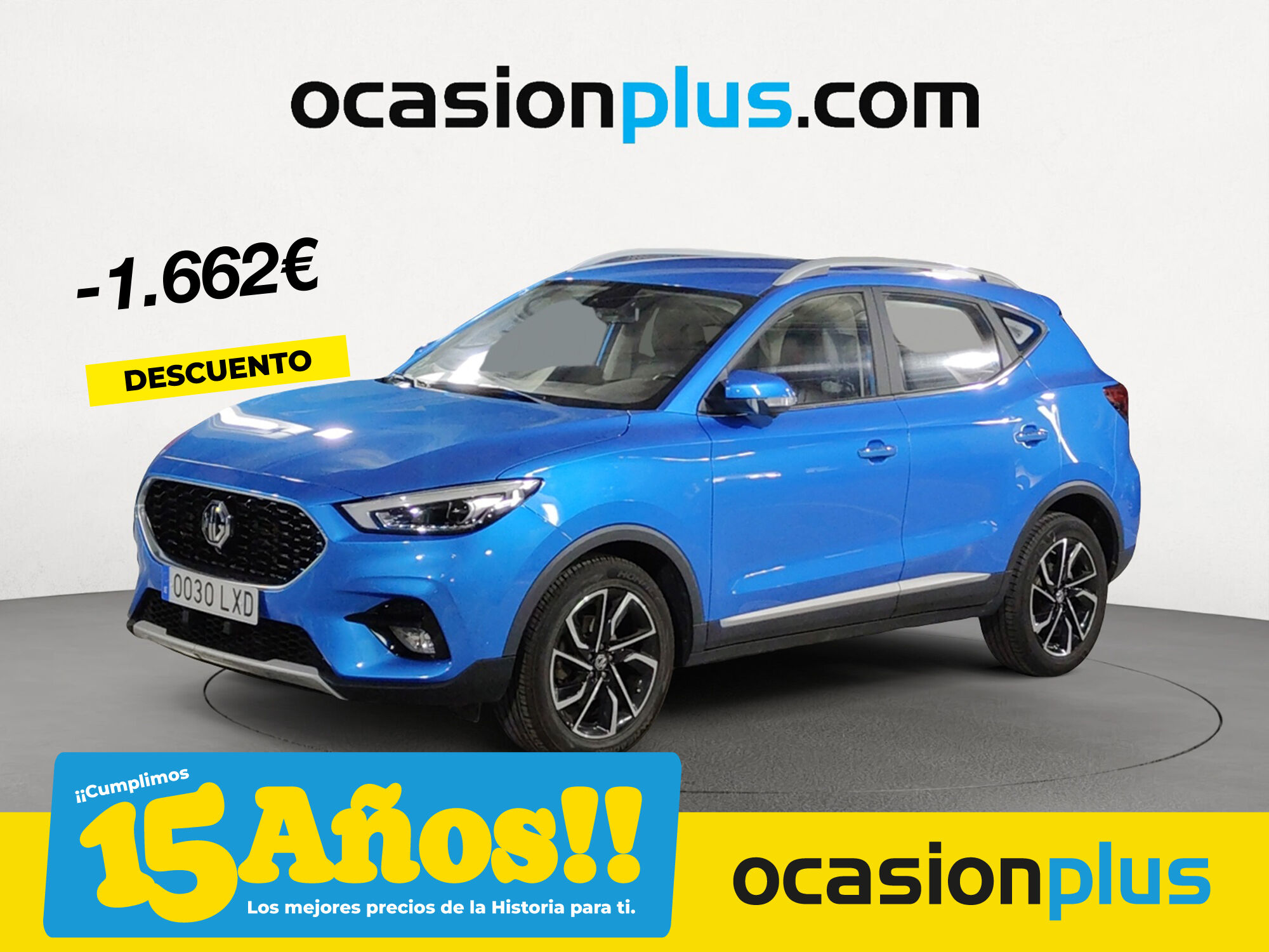 MG ZS (1.5 Luxury 78 kW (106 CV)) en Madrid