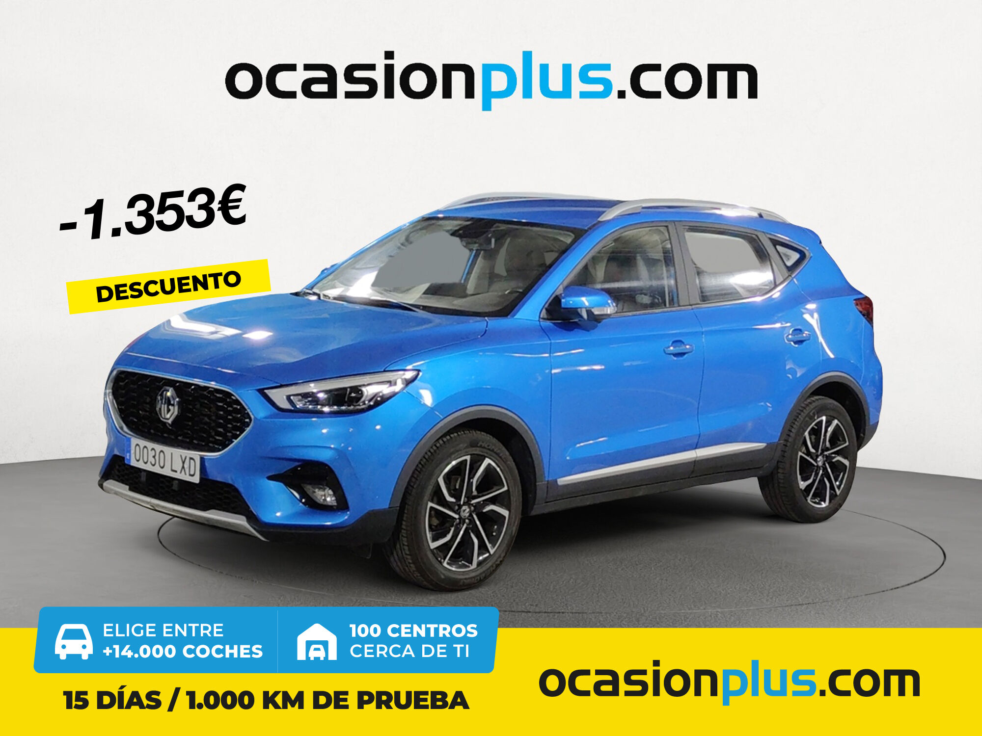 MG ZS (1.5 Luxury 78 kW (106 CV)) en Madrid