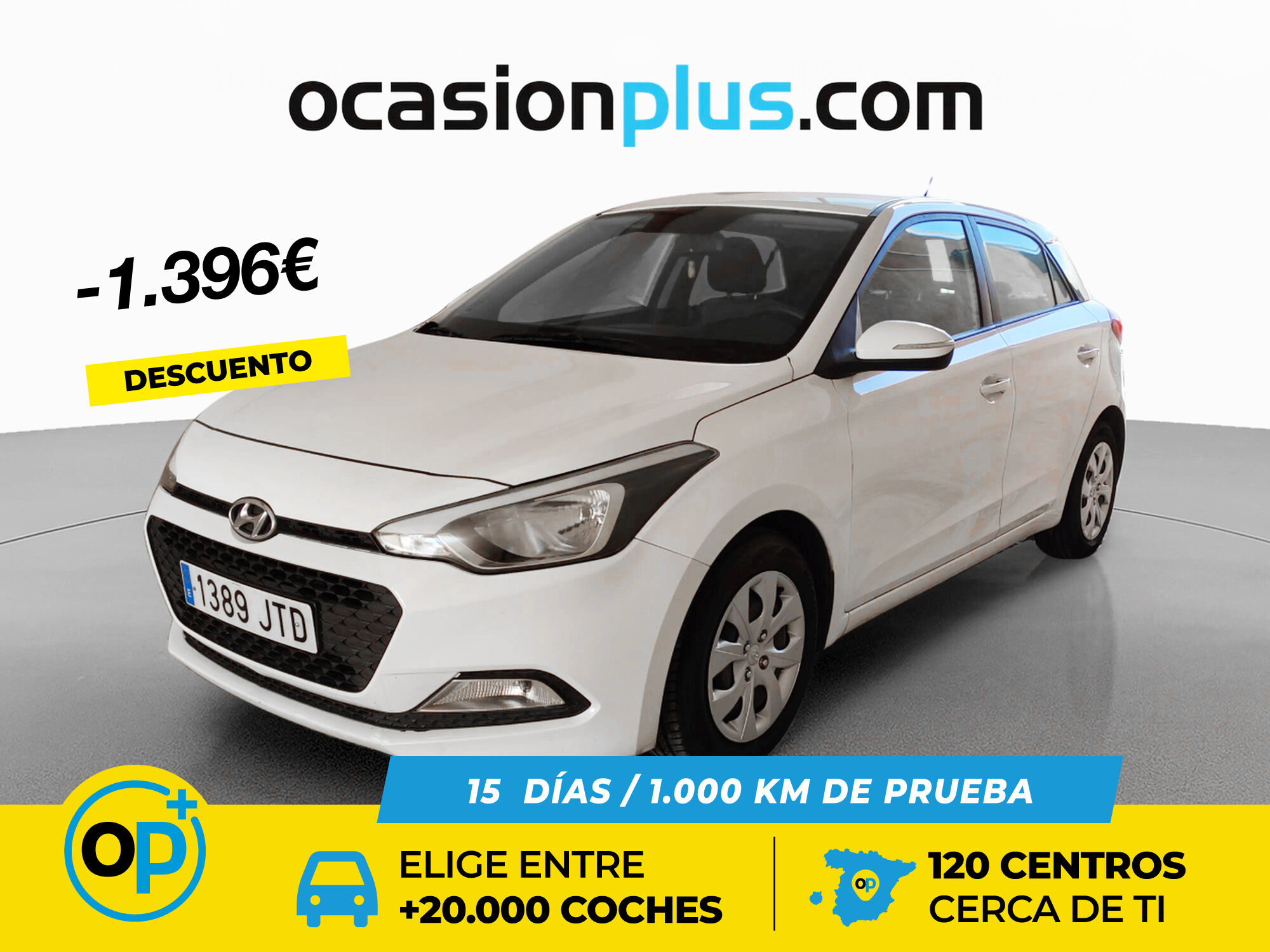 HYUNDAI i20 (1.1 CRDI Klass 55 kW (75 CV)) en Madrid