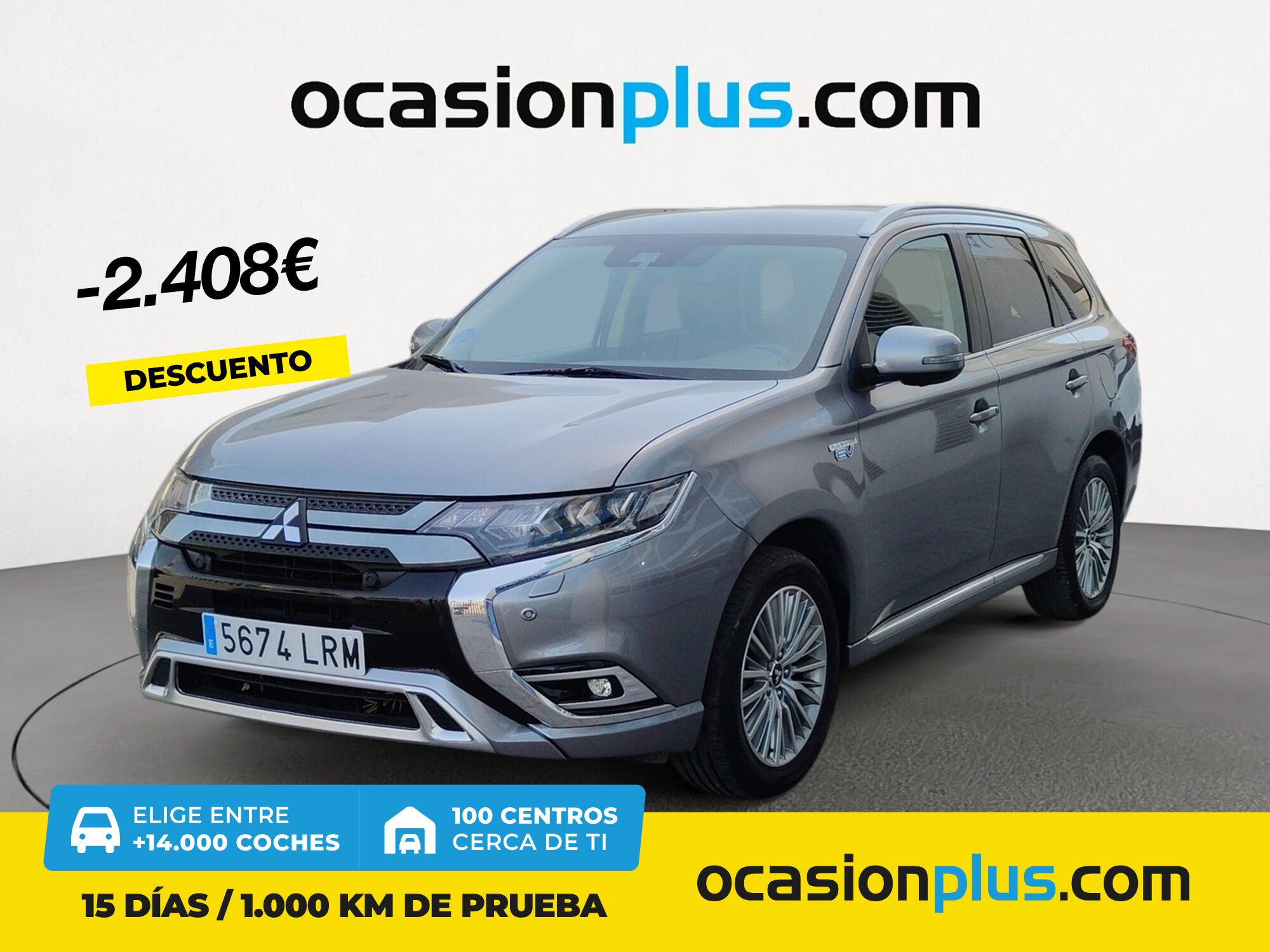MITSUBISHI Outlander (2.4 PHEV Kaiteki 4WD Auto 165 kW (224 CV)) en Madrid