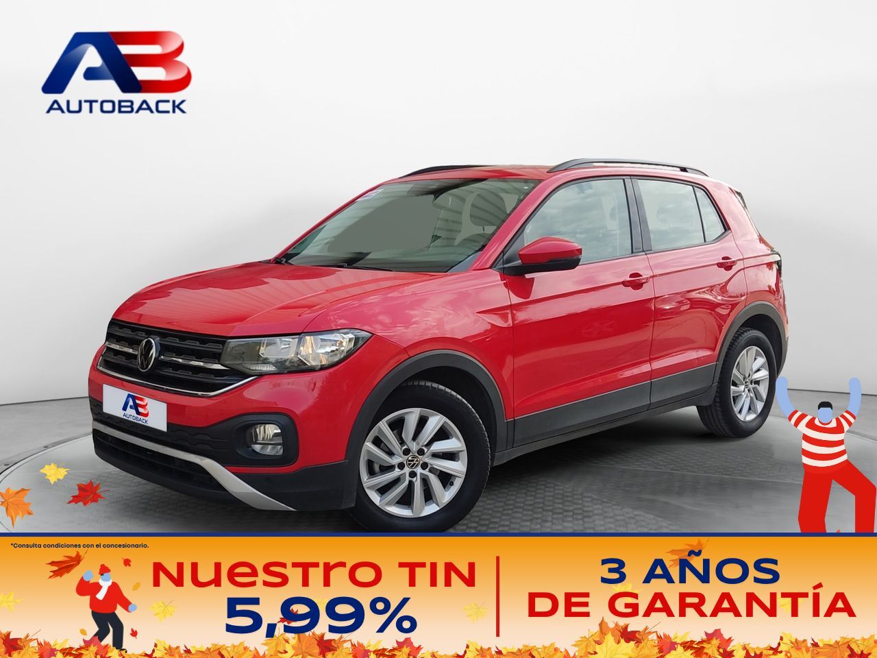 VOLKSWAGEN T-Cross (Advance 1.0 TSI 81kW (110CV)) en Madrid