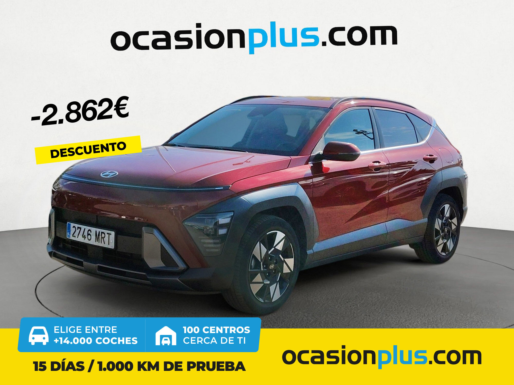 HYUNDAI Kona (1.6 GDI HEV Tecno DCT 104 kW (141 CV)) en Madrid