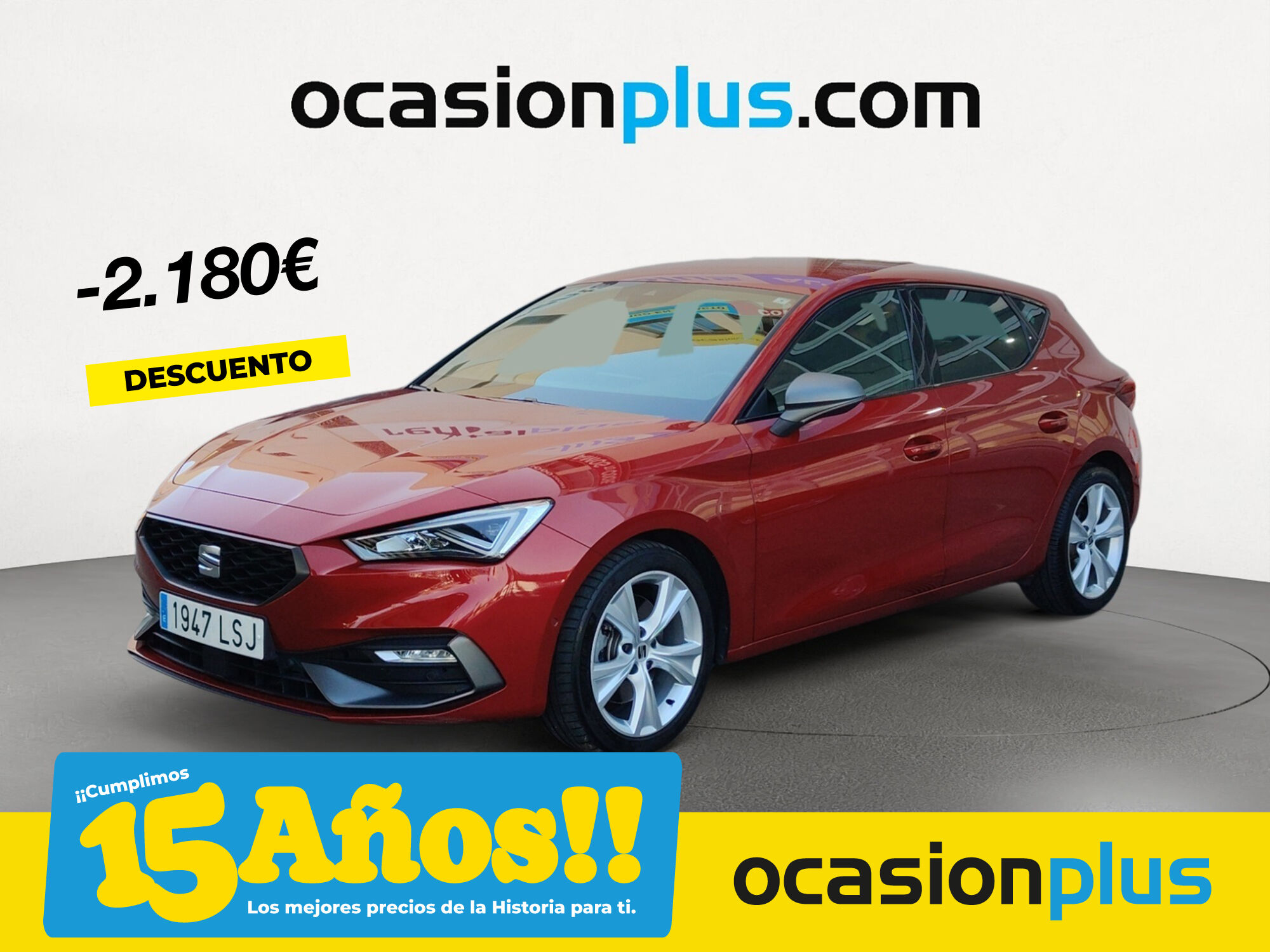 SEAT León (1.5 eTSI S&S FR Go L DSG 110 kW (150 CV)) en Madrid
