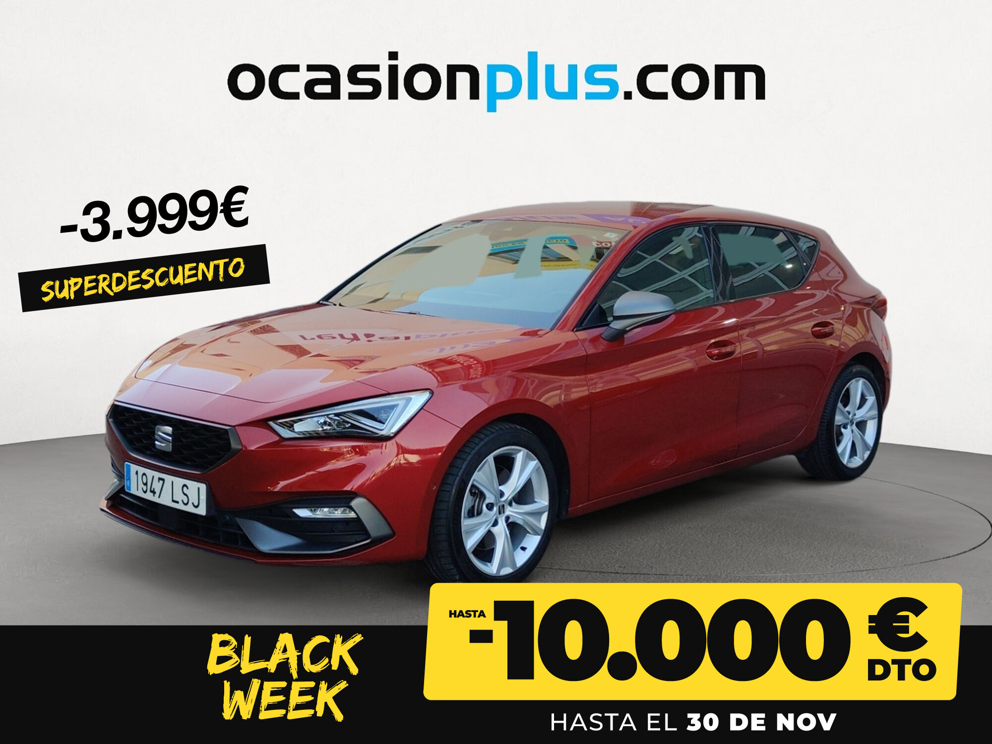 SEAT León (1.5 eTSI S&S FR Go L DSG 110 kW (150 CV)) en Madrid