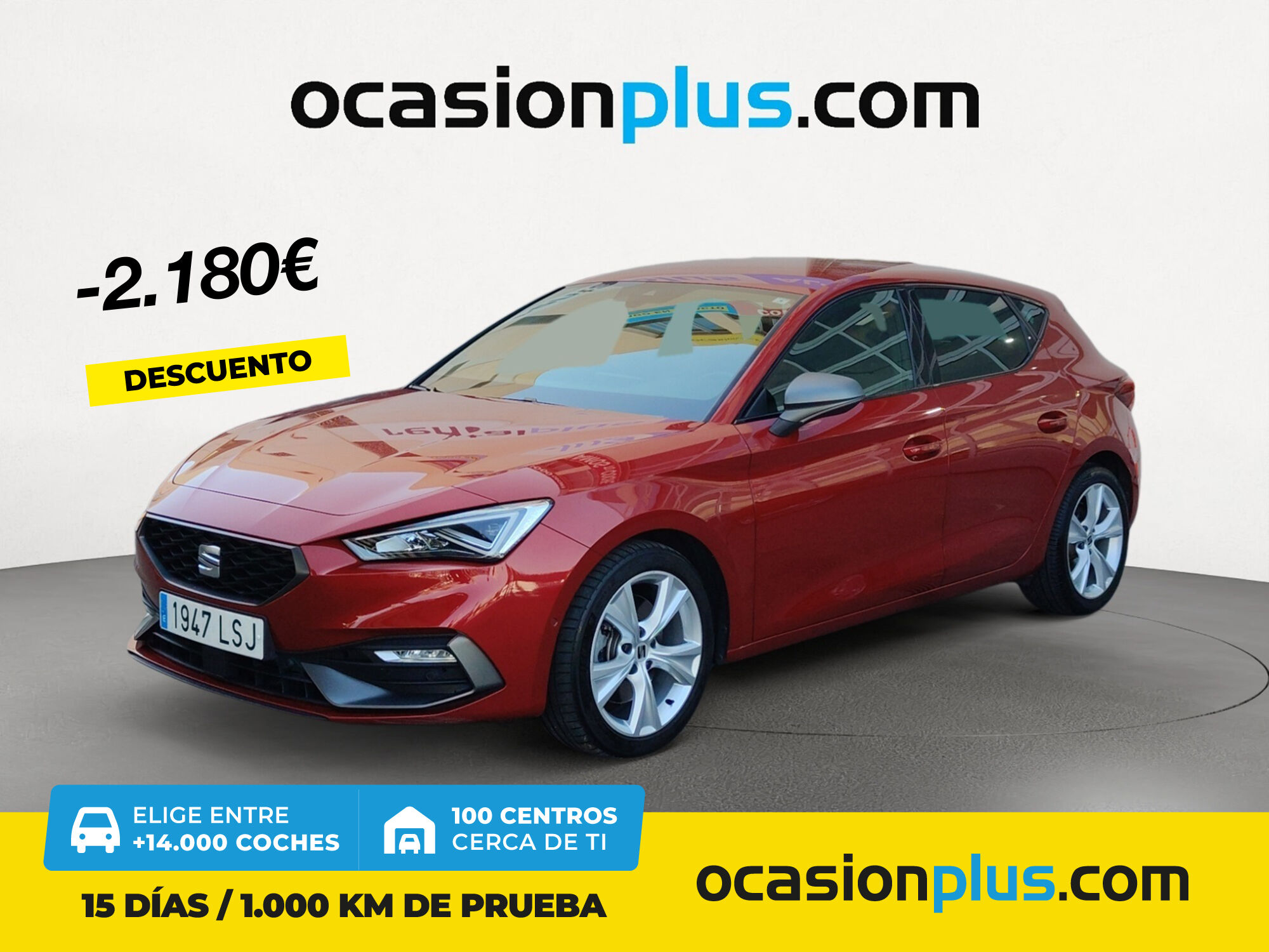 SEAT León (1.5 eTSI S&S FR Go L DSG 110 kW (150 CV)) en Madrid