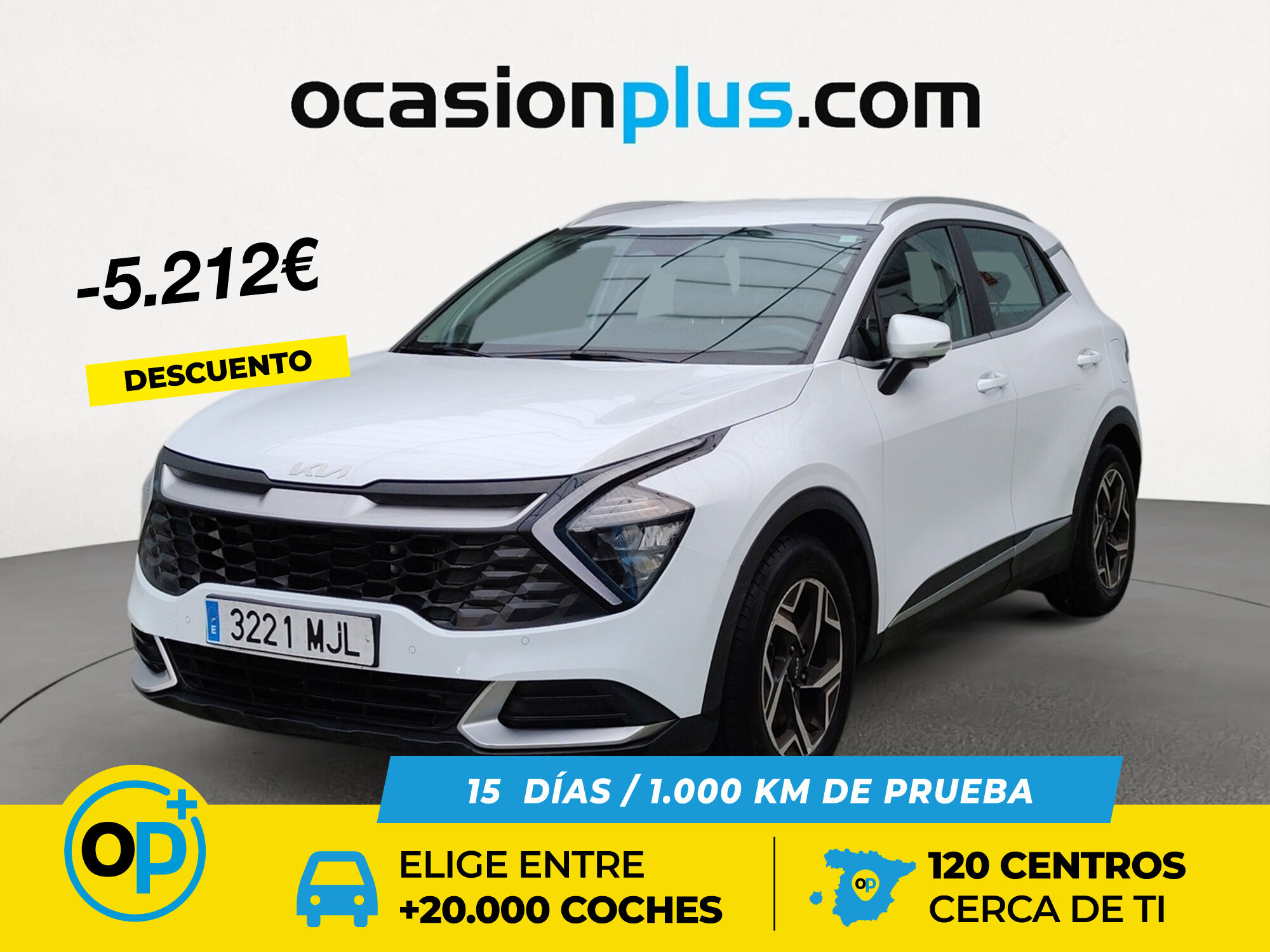 KIA Sportage (1.6 CRDi MHEV Business 4x2 100 kW (136 CV)) en Madrid