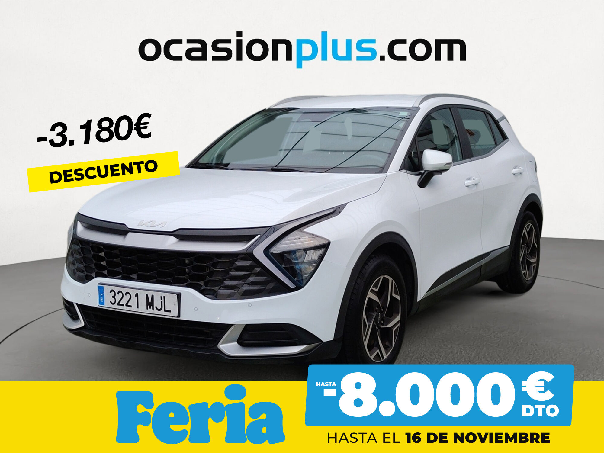 KIA Sportage (1.6 CRDi MHEV Business 4x2 100 kW (136 CV)) en Madrid