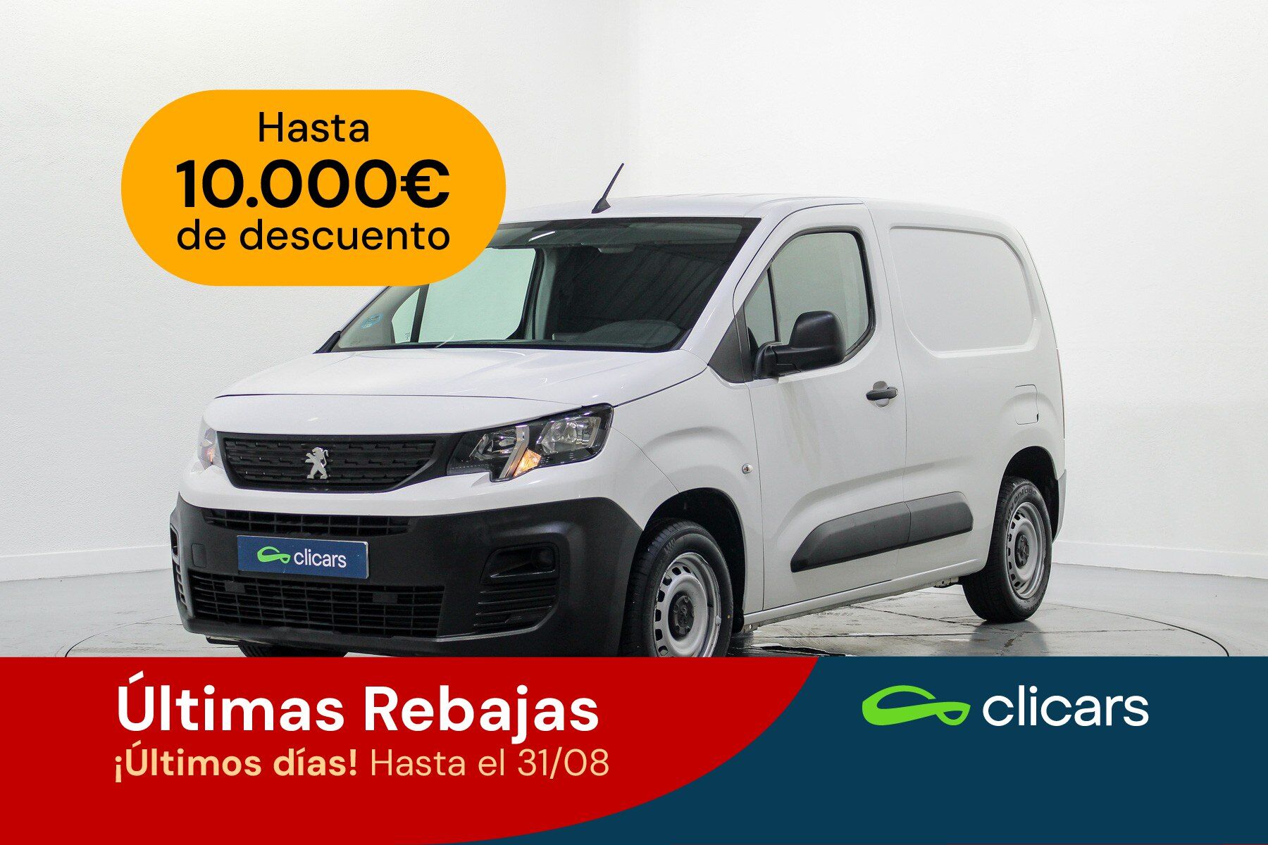 PEUGEOT Partner (Partner 1.5BlueHDI S&S Pro Standard 600kg 100) en Madrid