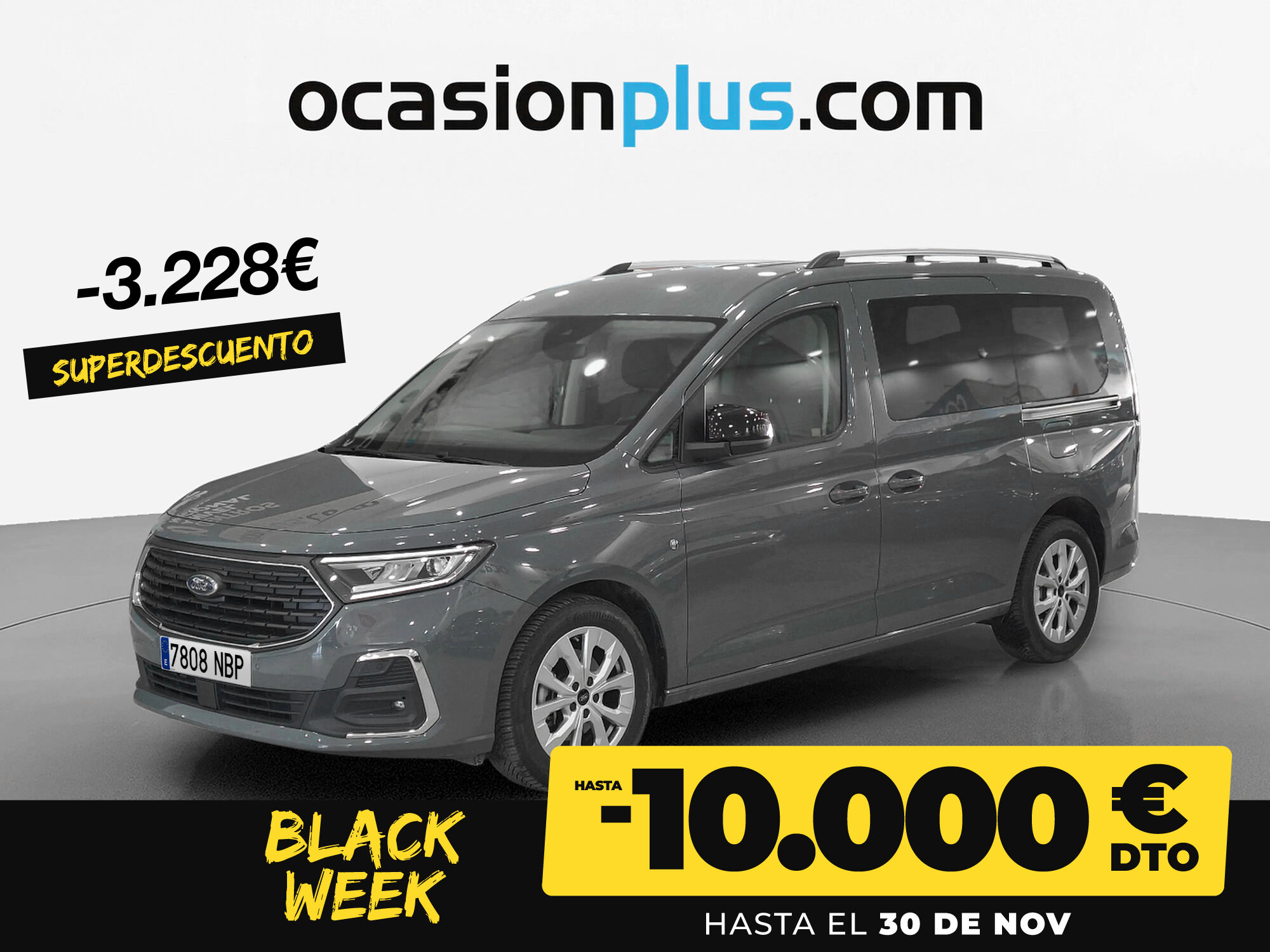 FORD Tourneo Connect (2.0 Ecoblue Titanium Auto 90 kW (122 CV)) en Madrid