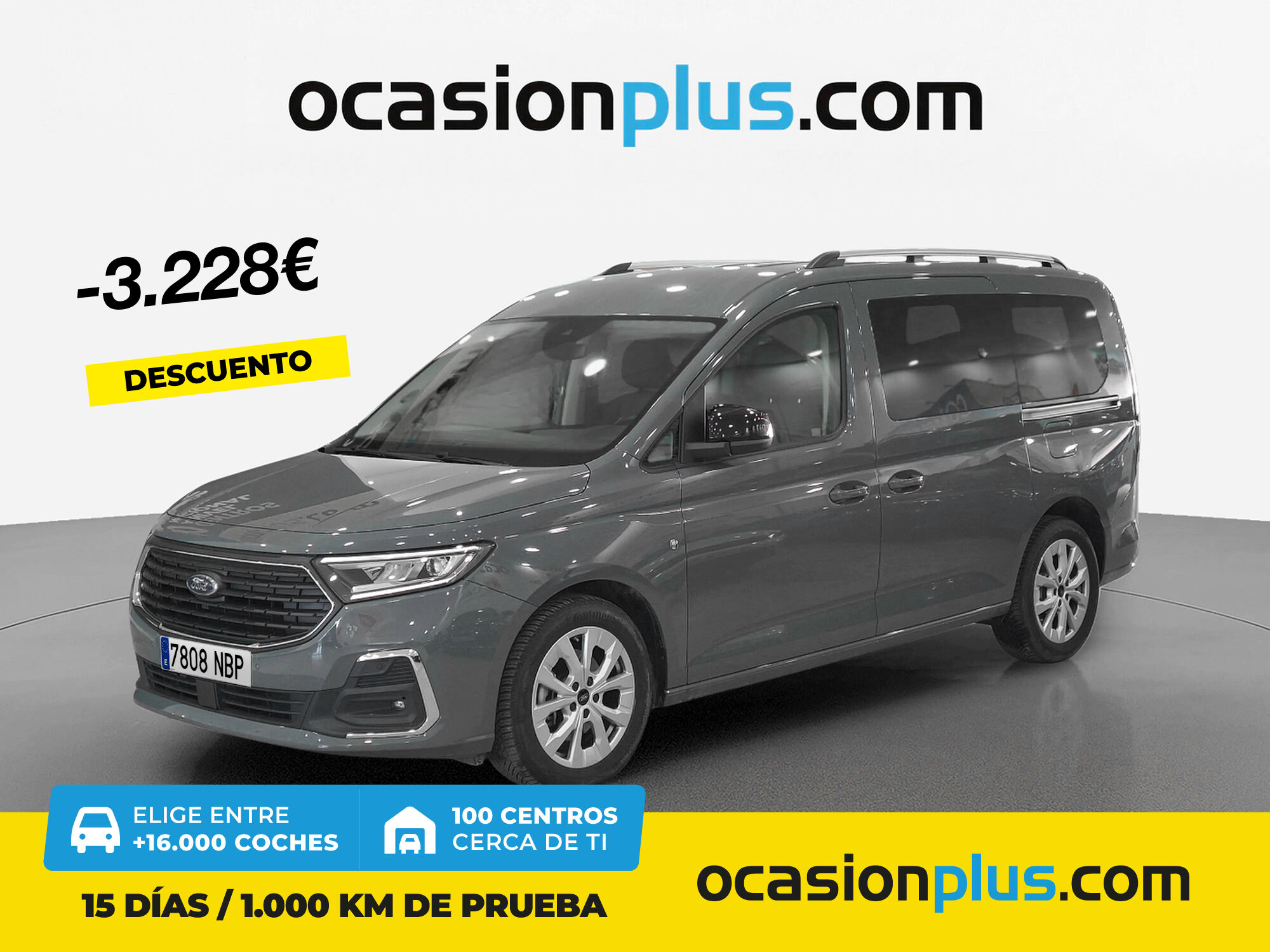 FORD Tourneo Connect (2.0 Ecoblue Titanium Auto 90 kW (122 CV)) en Madrid