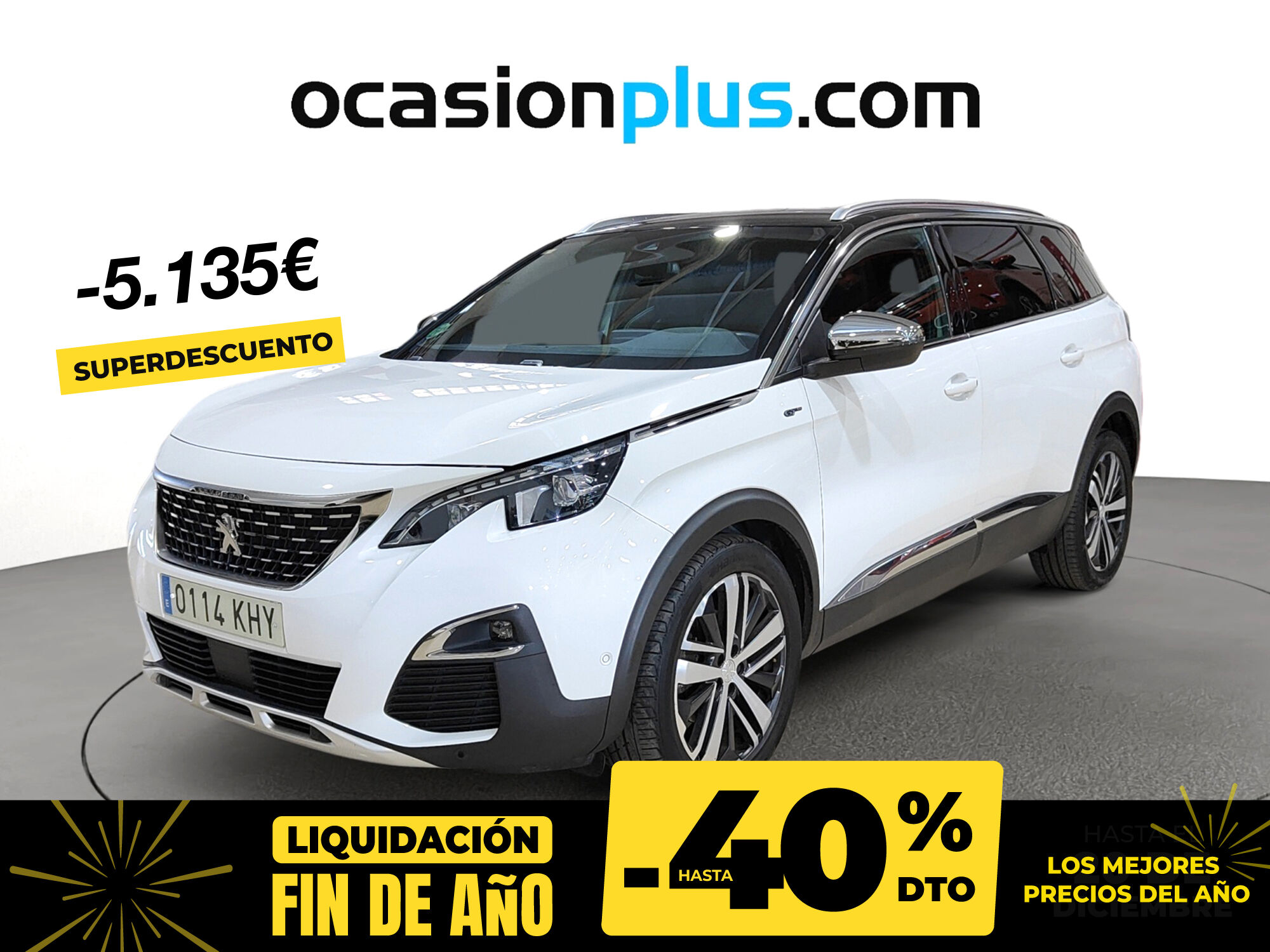 PEUGEOT 5008 (BlueHDi 180 S&S GT EAT8 132 kW (180 CV)) en Madrid