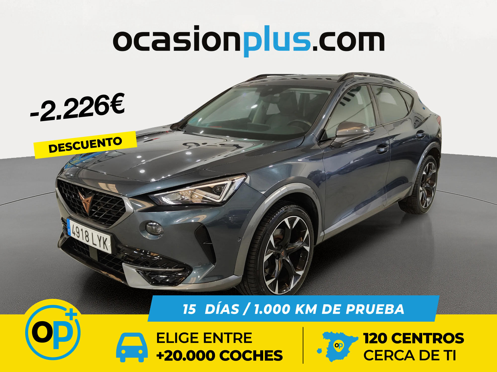 CUPRA Formentor (1.5 TSI DSG 110 kW (150 CV)) en Madrid