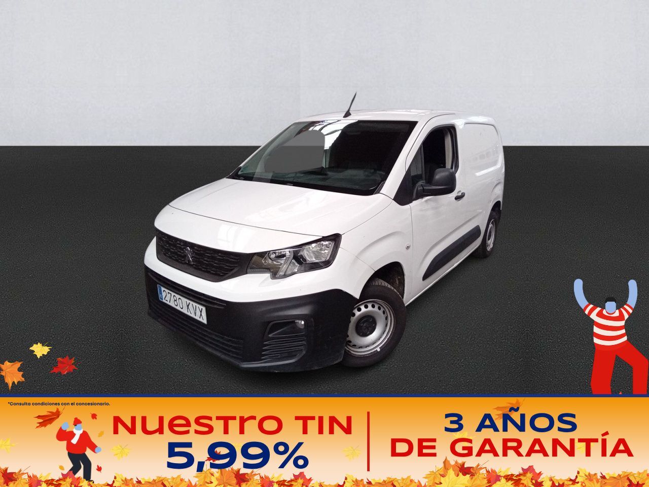 PEUGEOT Partner (Pro Standard 600kg BlueHDi 73kW) en Madrid