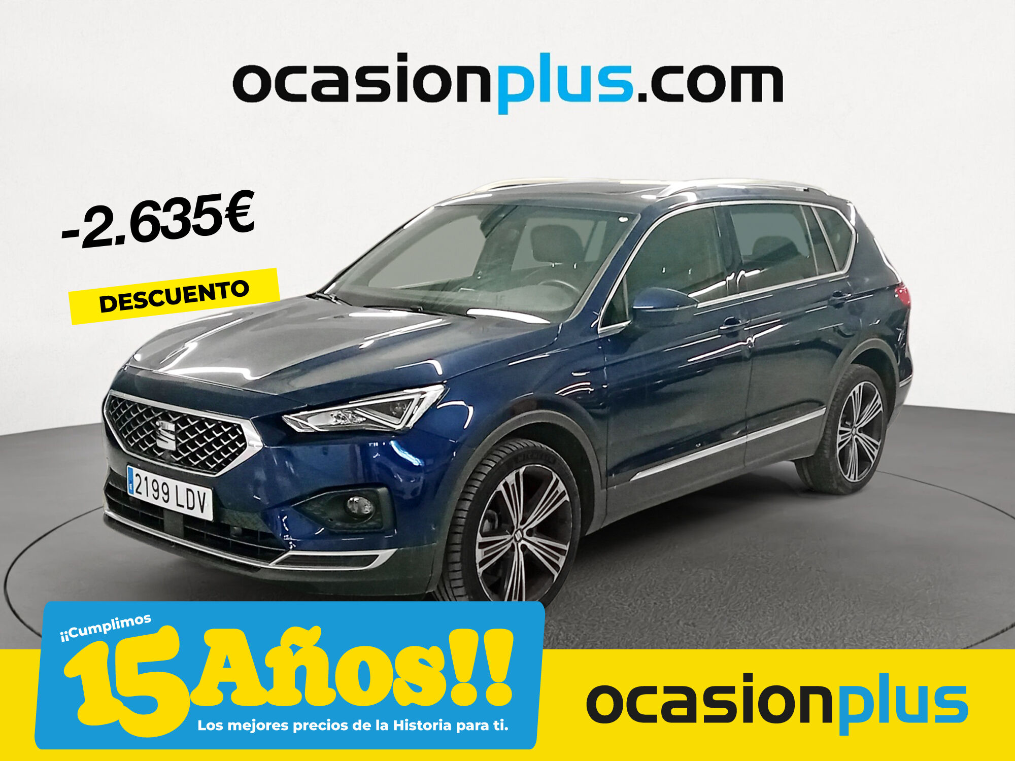 SEAT Tarraco (2.0 EcoTSI S&S Xcellence Plus 4Drive DSG 140 kW (190 CV)) en 