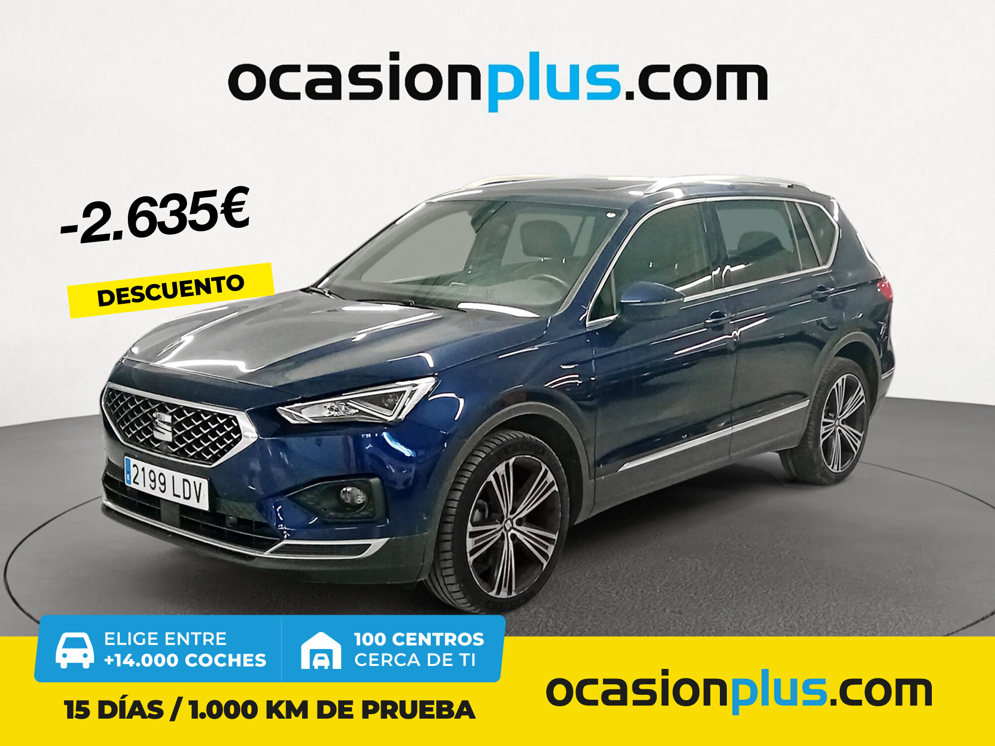 SEAT Tarraco (2.0 EcoTSI S&S Xcellence Plus 4Drive DSG 140 kW (190 CV)) en 