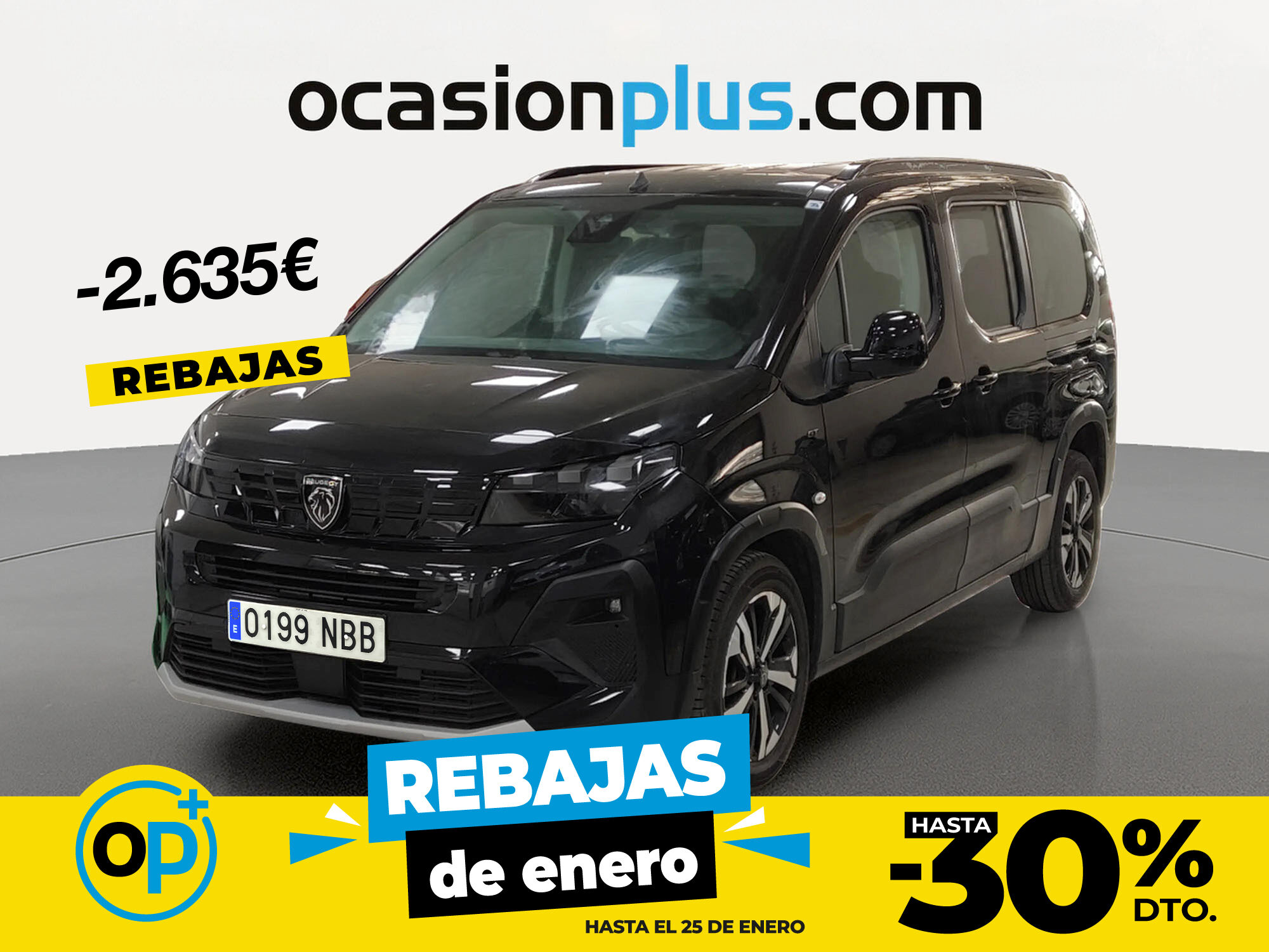 PEUGEOT Rifter (BlueHDi 130 GT Long EAT8 96 kW (130 CV)) en Madrid