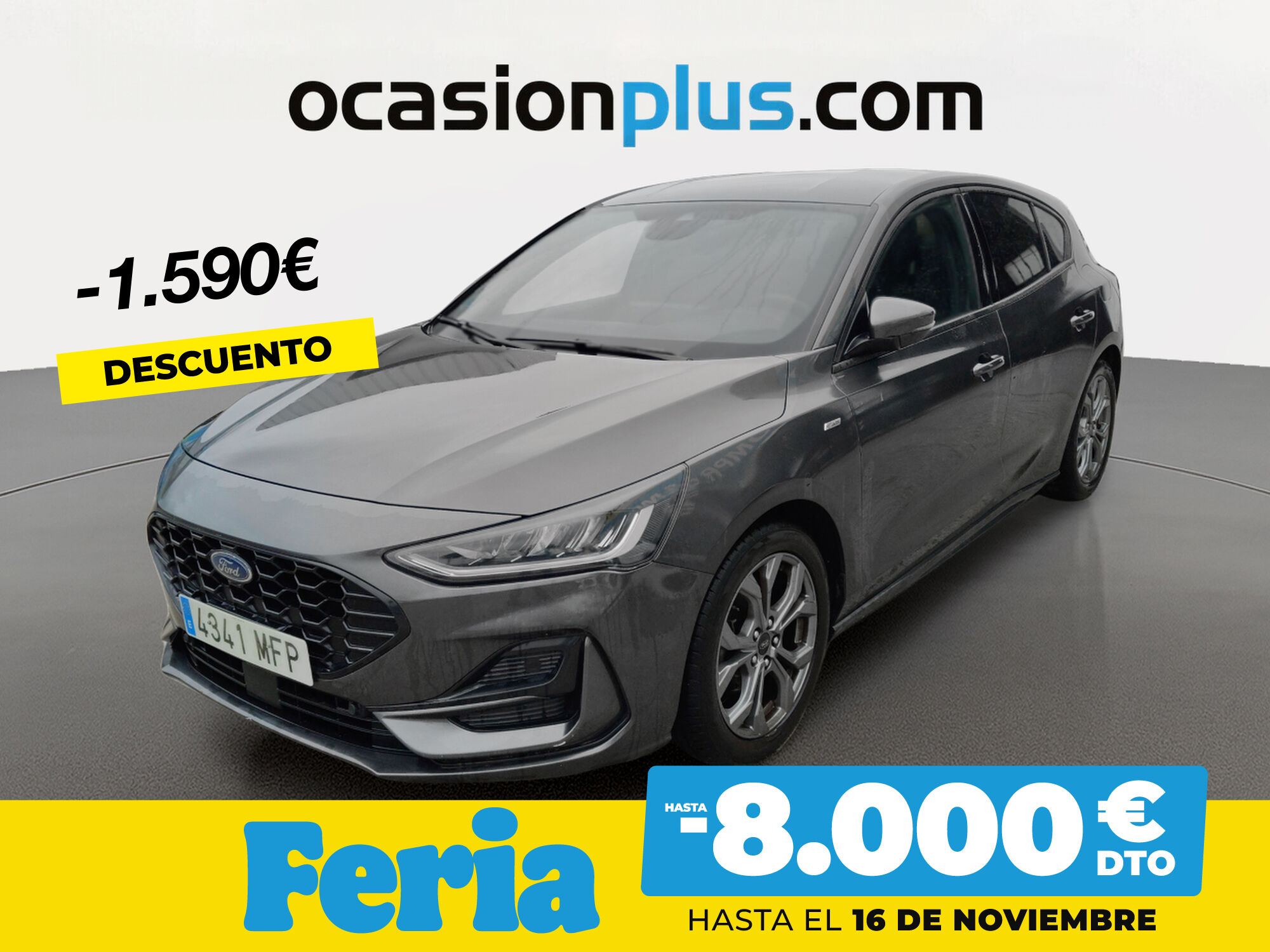 FORD Focus (1.0 Ecoboost MHEV ST-Line 114 kW (155 CV)) en Madrid