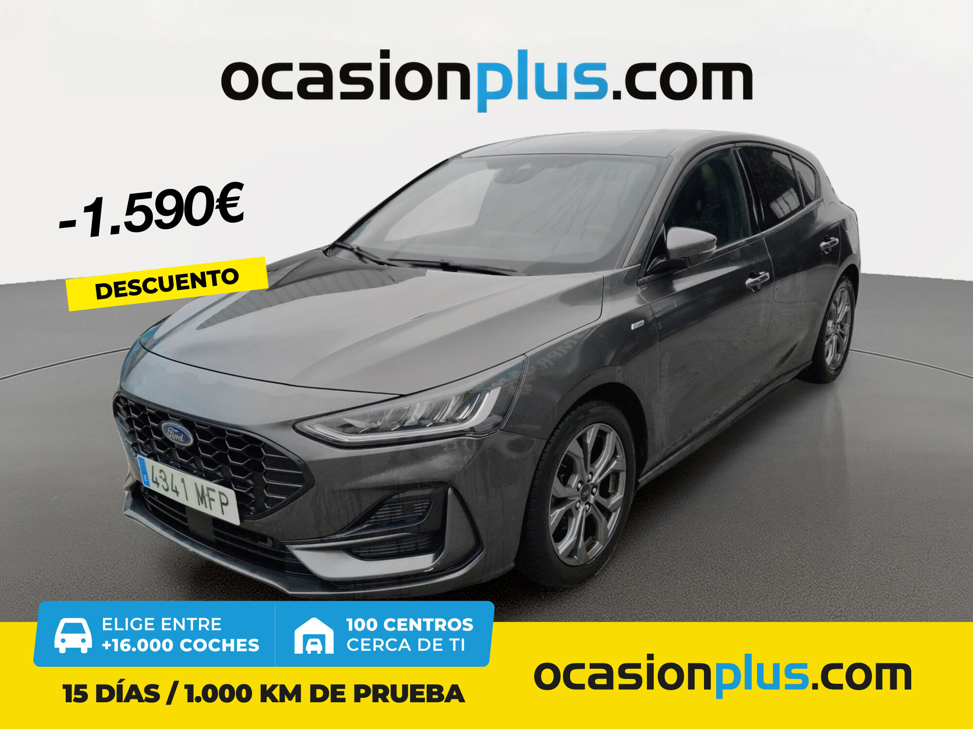 FORD Focus (1.0 Ecoboost MHEV ST-Line 114 kW (155 CV)) en Madrid