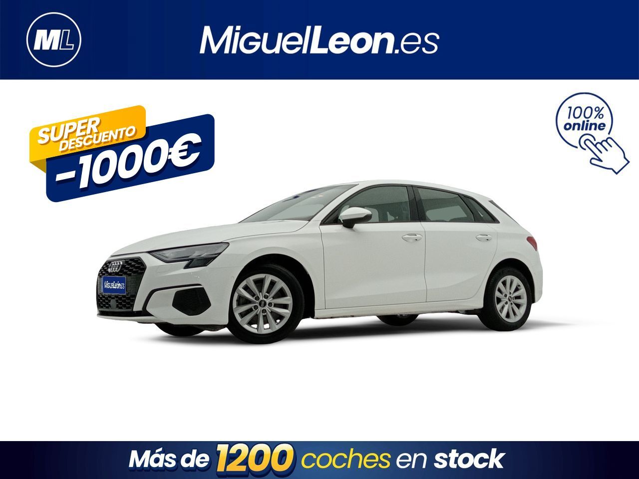 AUDI A3 (Sportback 30 TFSI 81kW (110CV)) en Palmas, Las