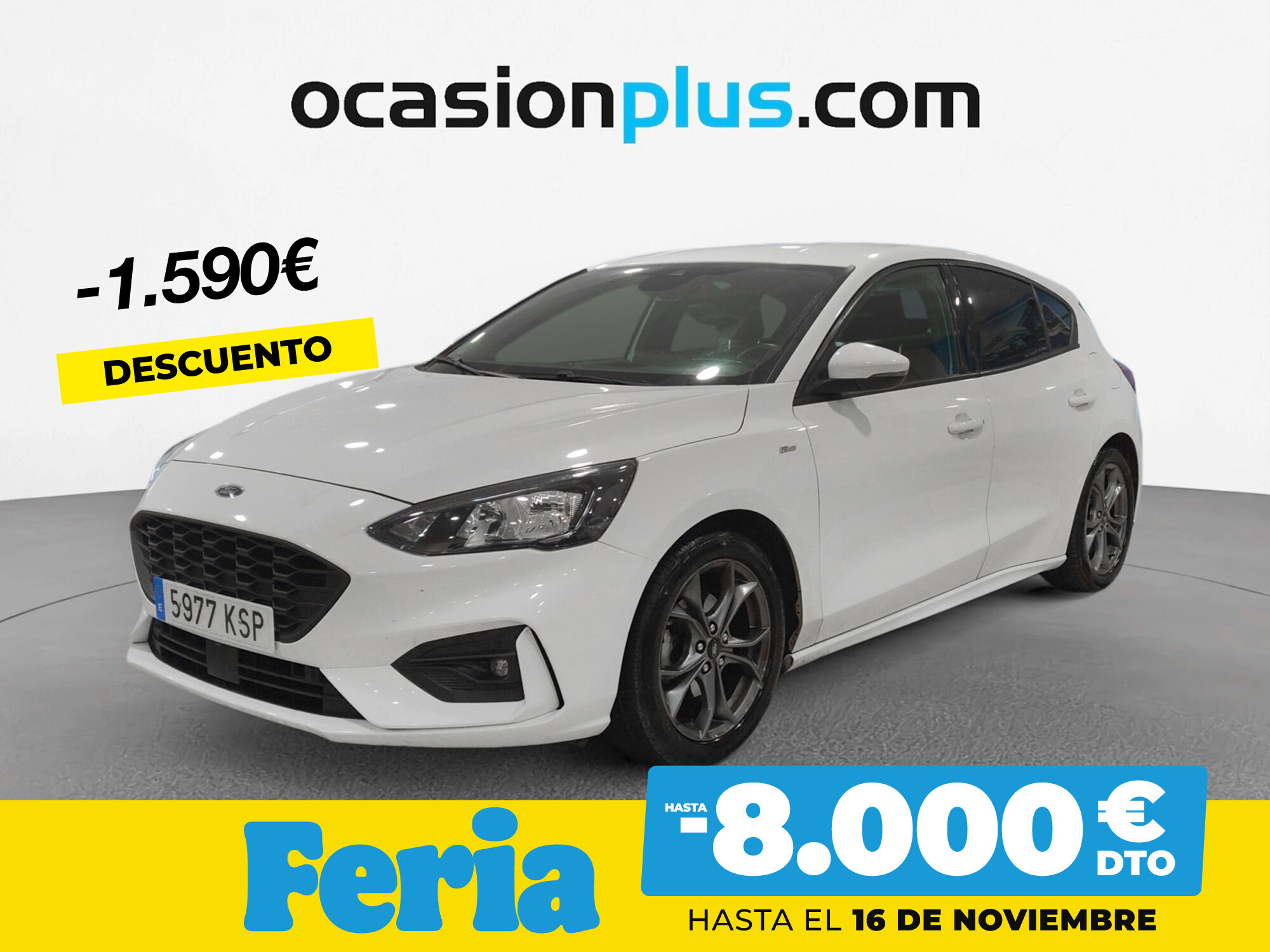 FORD Focus (1.0 Ecoboost ST-Line 92 kW (125 CV)) en Madrid