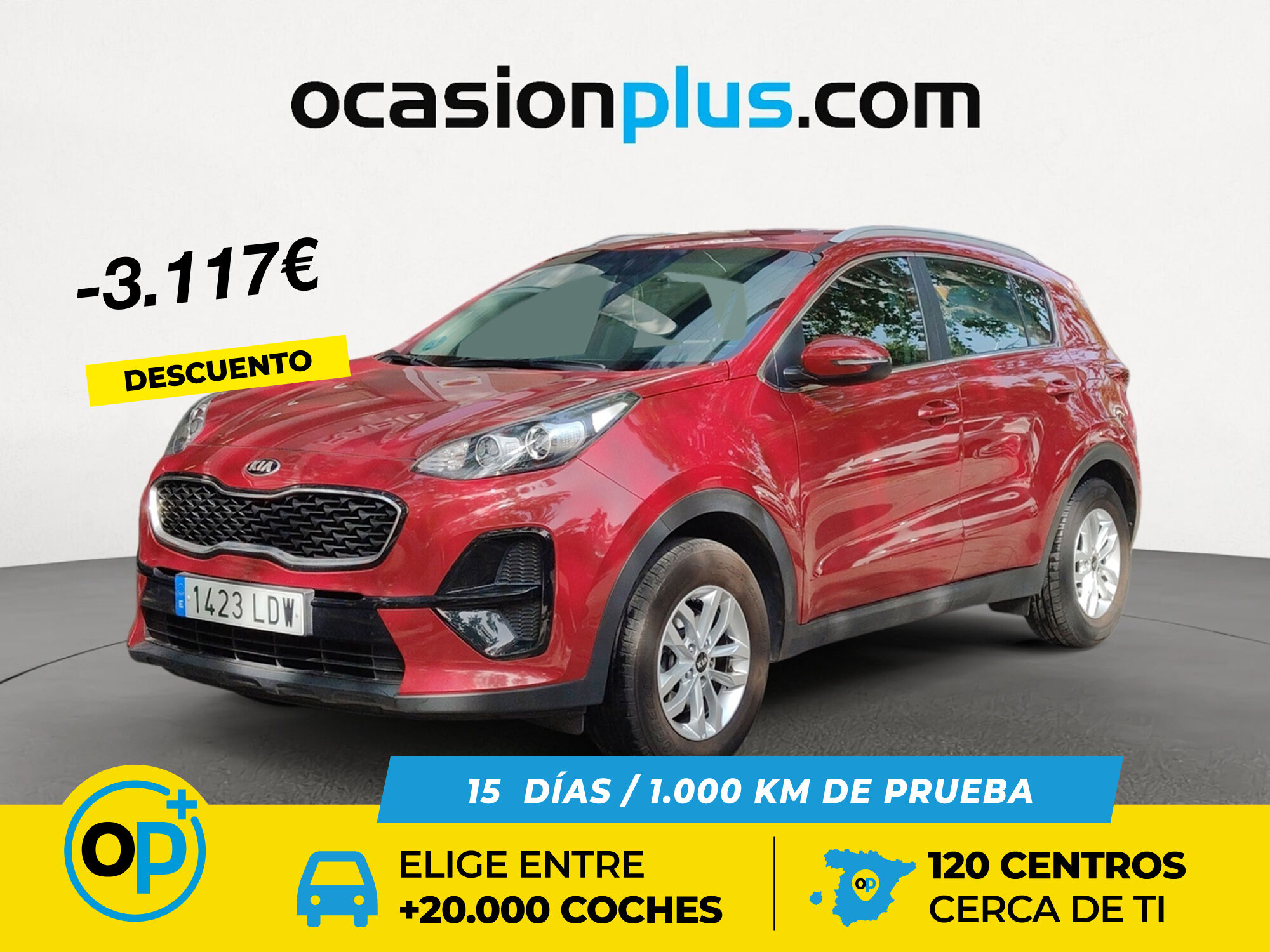 KIA Sportage (1.6 GDi Concept 4x2 97 kW (132 CV)) en Madrid