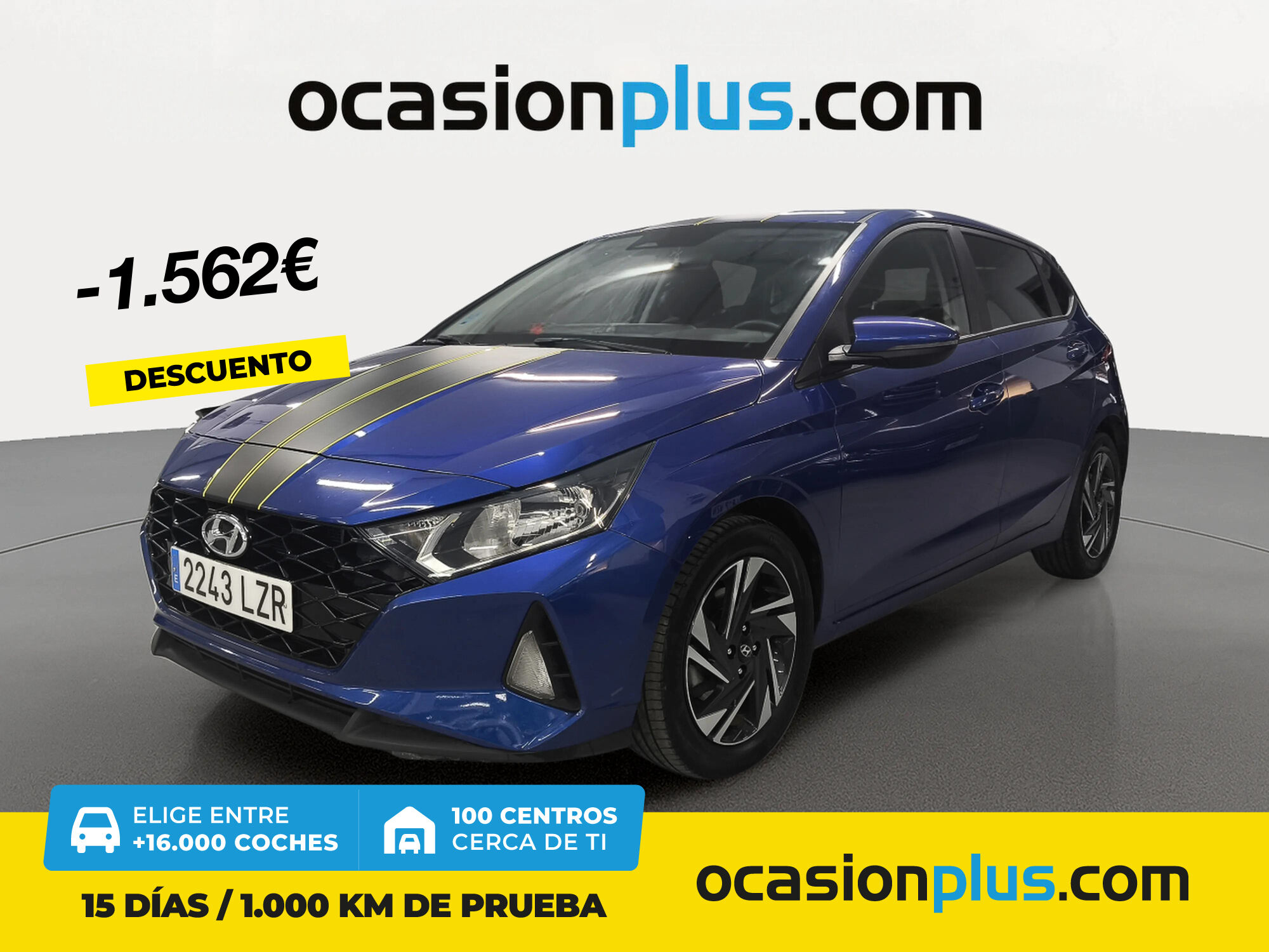 HYUNDAI i20 (1.0 TGDI Klass 74 kW (100 CV)) en Madrid