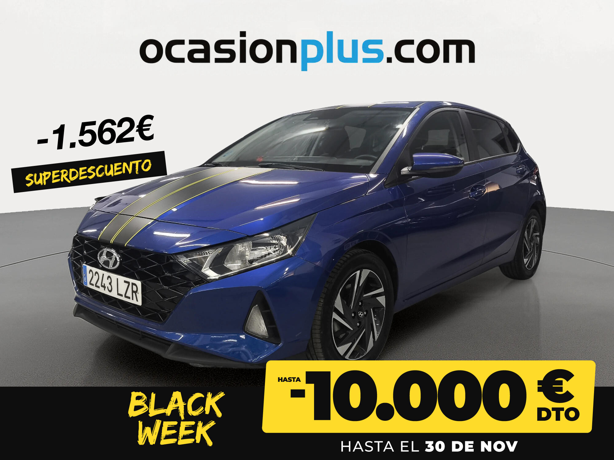 HYUNDAI i20 (1.0 TGDI Klass 74 kW (100 CV)) en Madrid