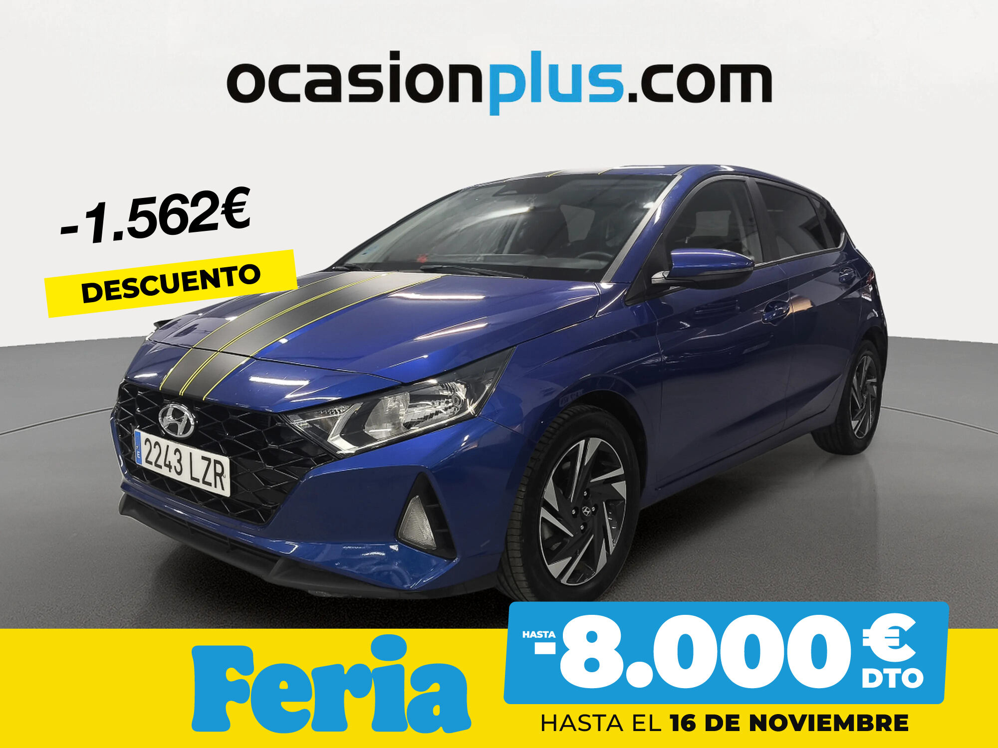 HYUNDAI i20 (1.0 TGDI Klass 74 kW (100 CV)) en Madrid