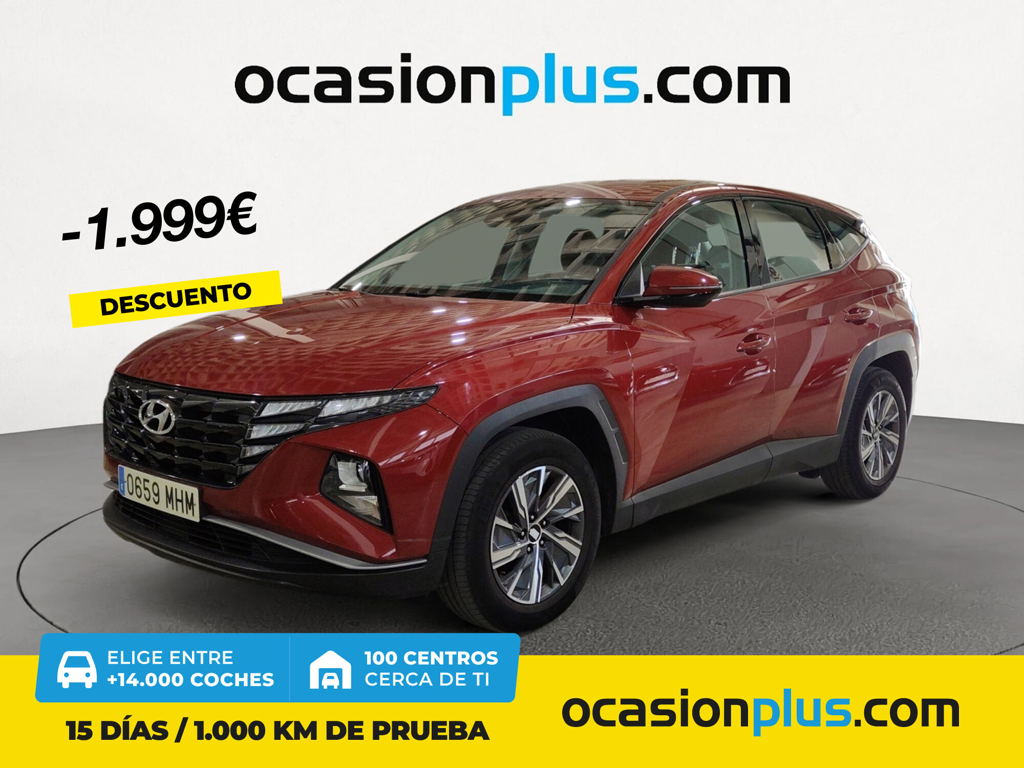 HYUNDAI Tucson (1.6 TGDI Klass 4x2 110 kW (150 CV)) en Madrid