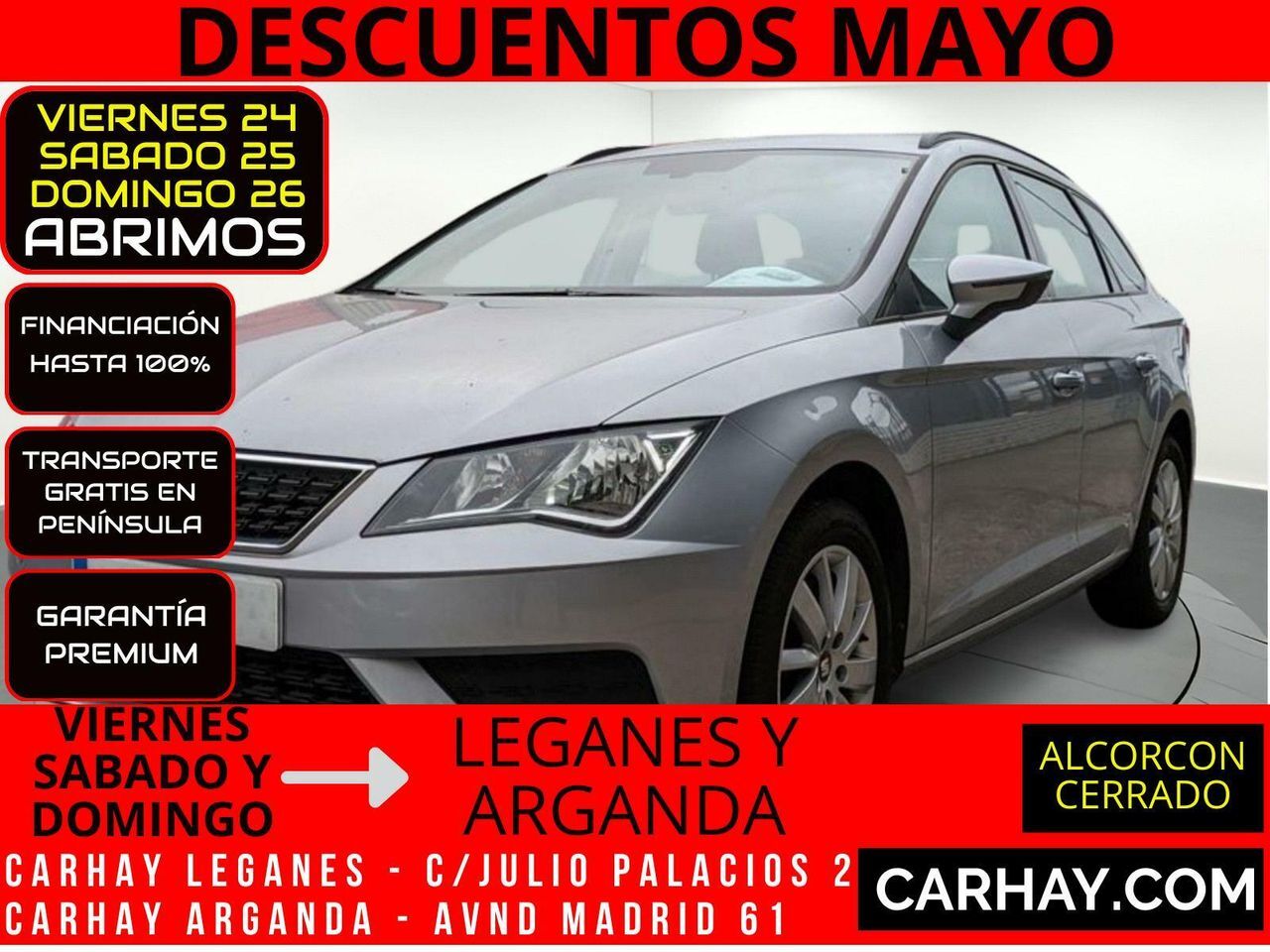 SEAT León (ST 1.0 EcoTSI S&S Reference) en Madrid
