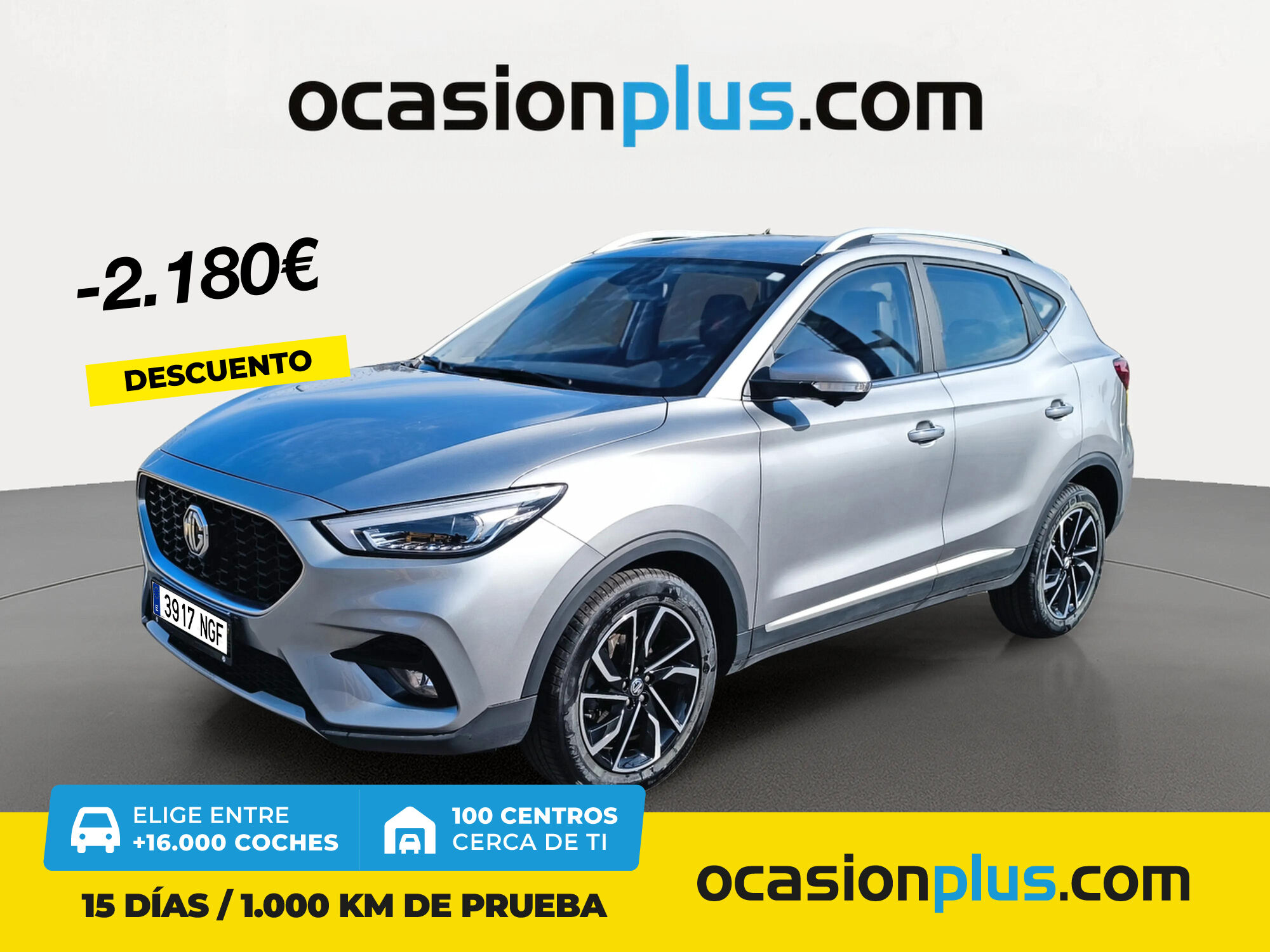 MG ZS (1.0T Luxury Auto 82 kW (111 CV)) en Madrid