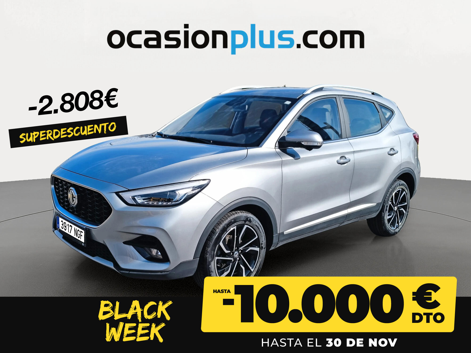 MG ZS (1.0T Luxury Auto 82 kW (111 CV)) en Madrid