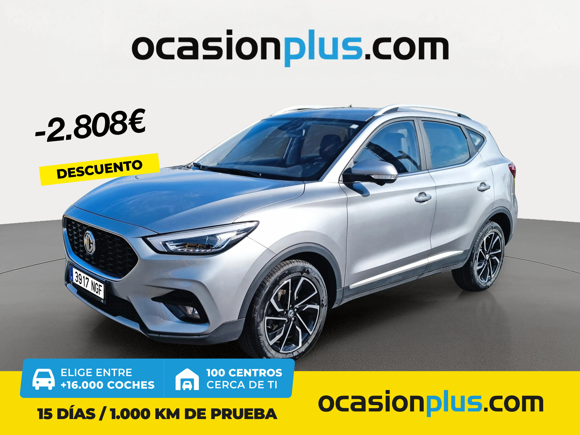 MG ZS (1.0T Luxury Auto 82 kW (111 CV)) en Madrid