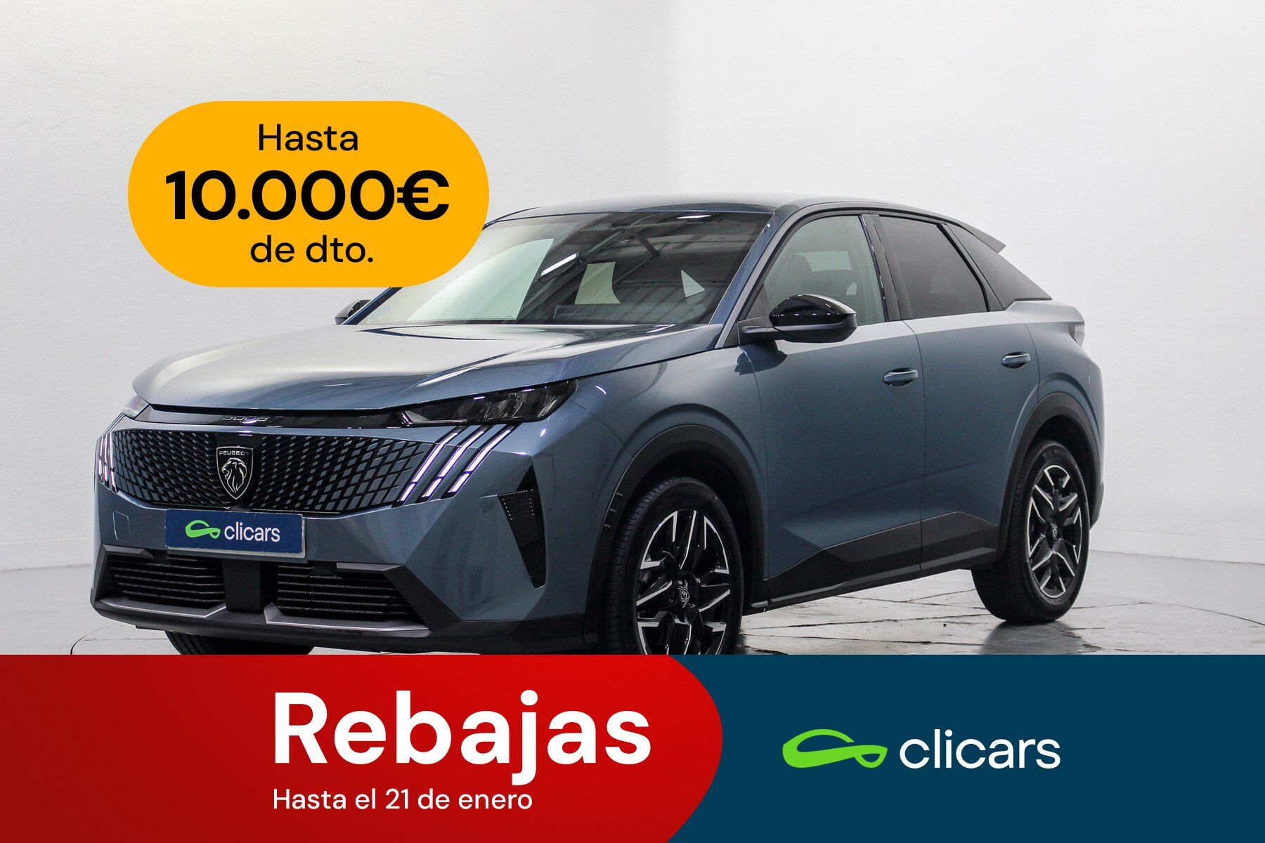 PEUGEOT 3008 (3008 Hybrid 136 Allure eDCS6) en Madrid