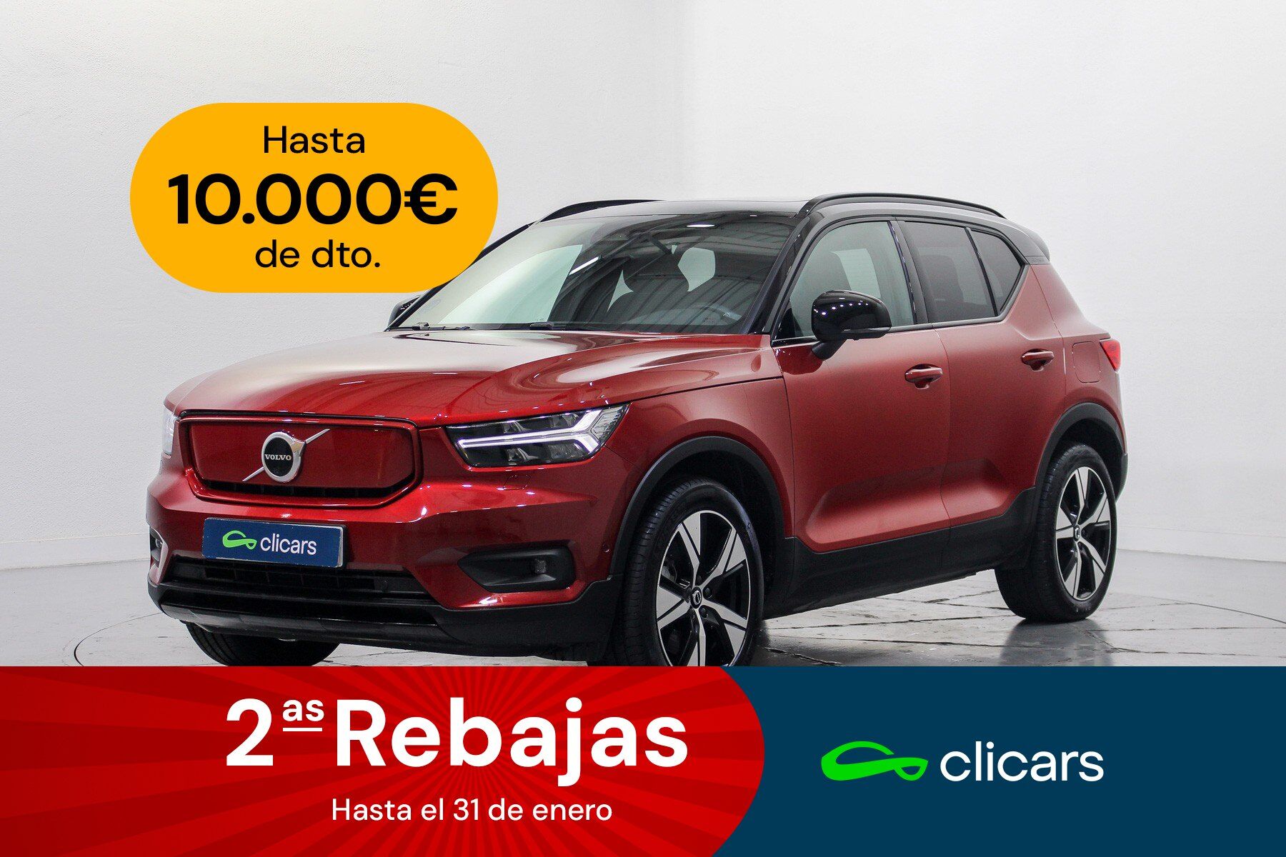 VOLVO XC40 (XC40 Recharge Pro Eléctrico Puro) en Madrid