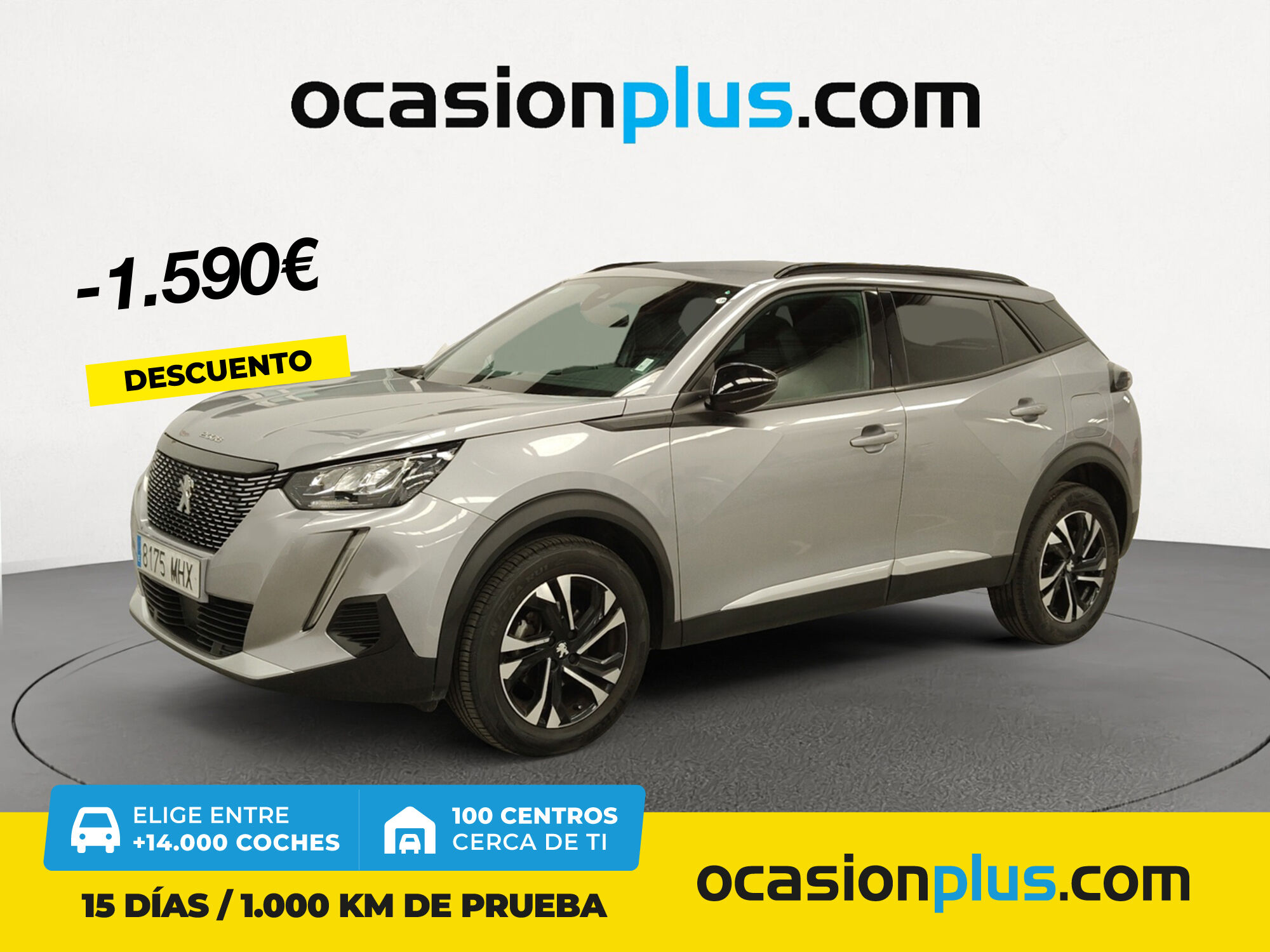 PEUGEOT 2008 (PureTech 100 S&S Allure 75 kW (100 CV)) en Madrid