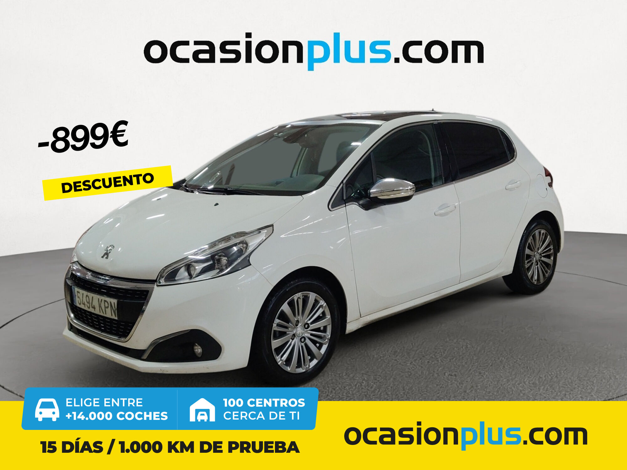 PEUGEOT 208 (PureTech 110 S&S Allure EAT6 81 kW (110 CV)) en Madrid