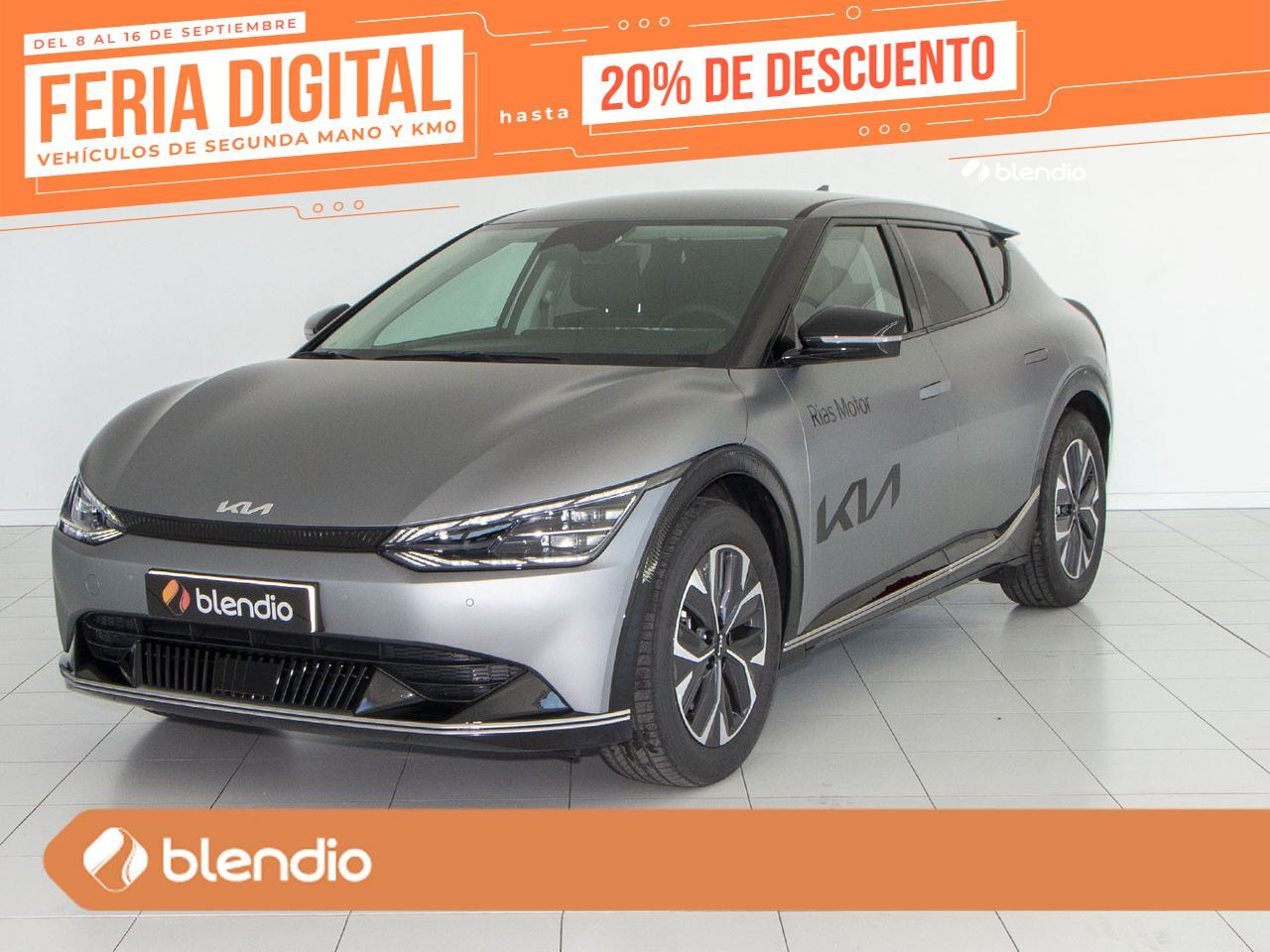 KIA EV6 (BEV 77KWH 168KW PLUS EDITION RWD AUTO 229 5P) en Cantabria