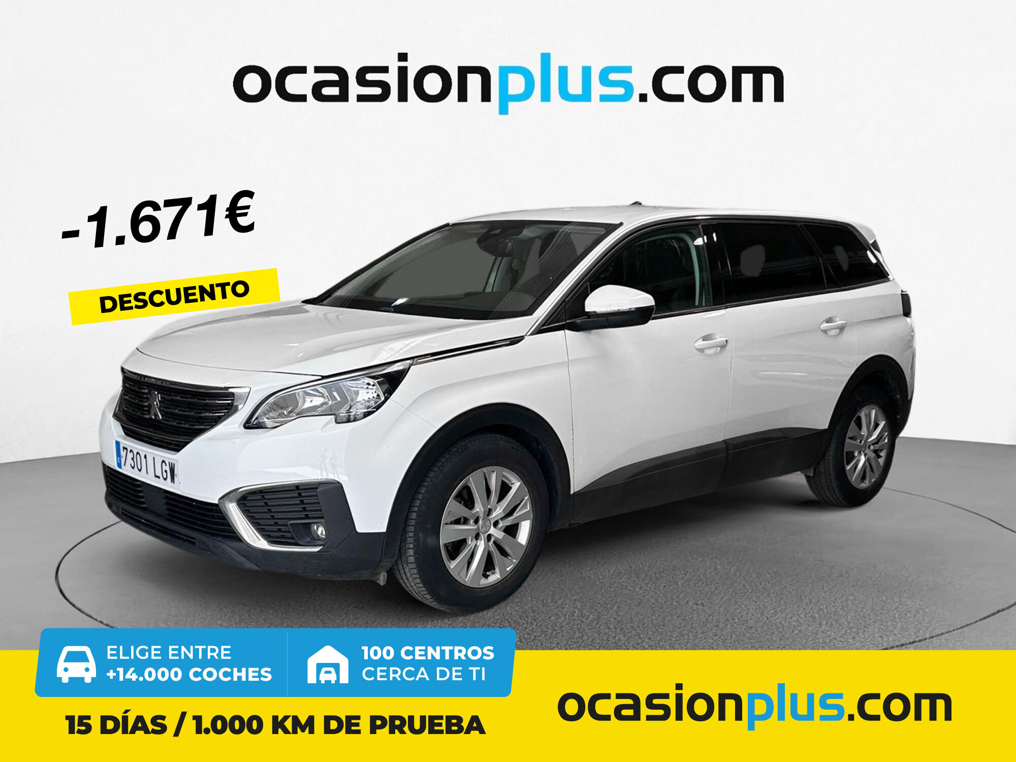 PEUGEOT 5008 (BlueHDI 130 S&S Active 96 kW (130 CV)) en Madrid