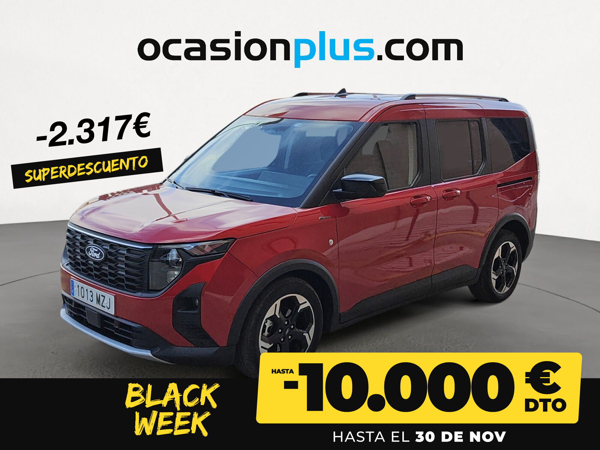 FORD Tourneo Courier (1.0 Ecoboost Active 92 kW (125 CV)) en Madrid